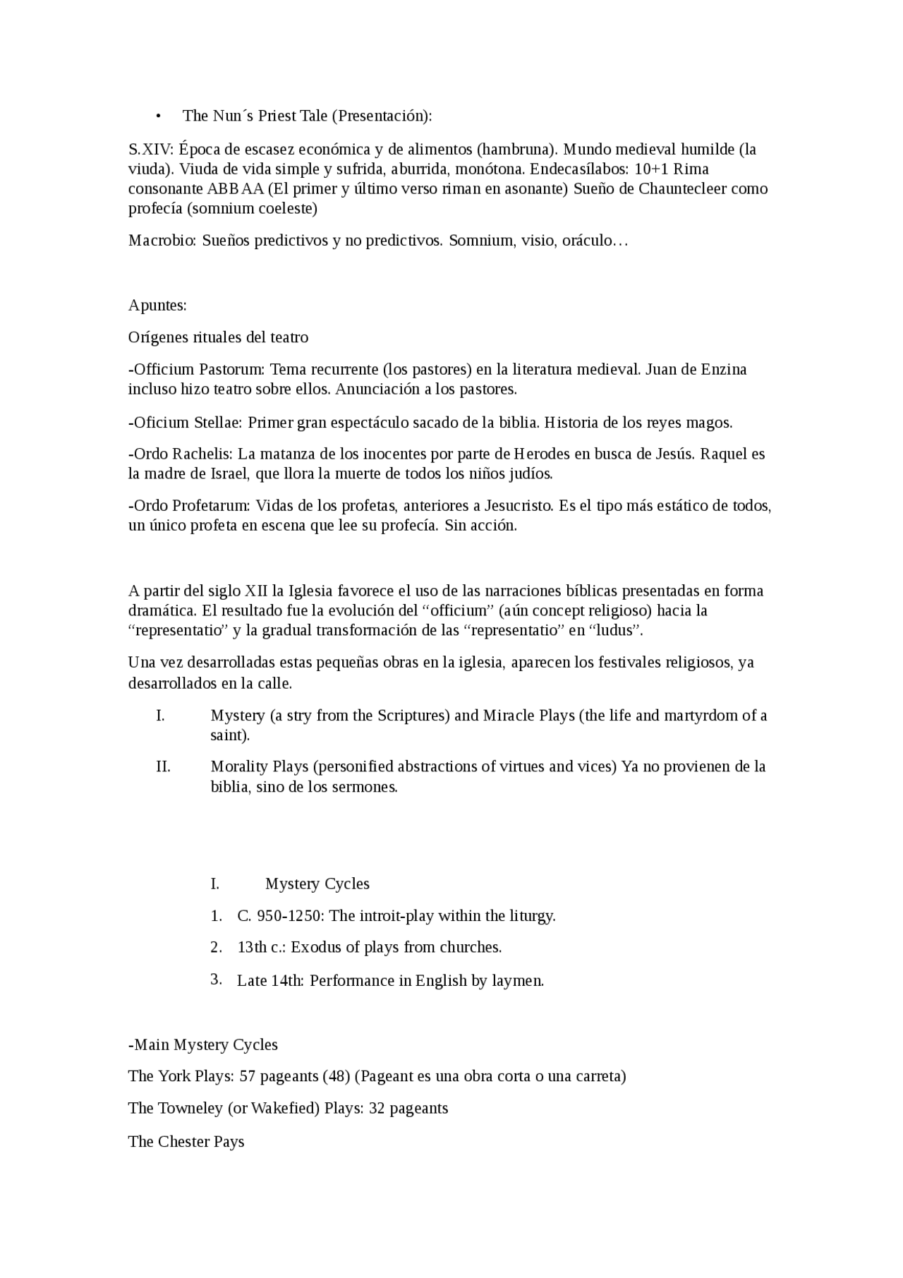 Lit, Inglesa, III Apuntes de Idioma Inglés Docsity