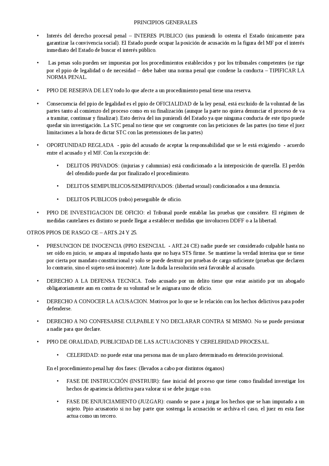 TEMAS 1 Y 2 DERECHO PROCESAL PENAL (UAH) - Apuntes de Derecho Procesal ...