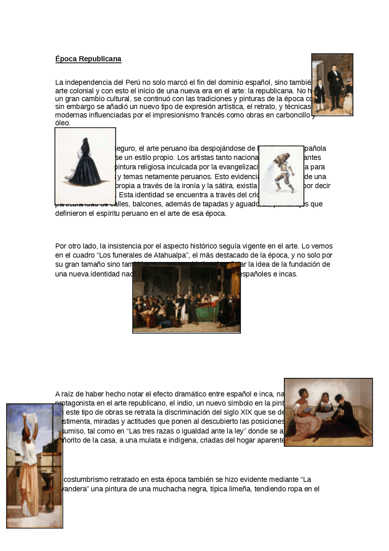 Epoca Republicana En El Peru Apuntes De Administracion De Empresas Docsity
