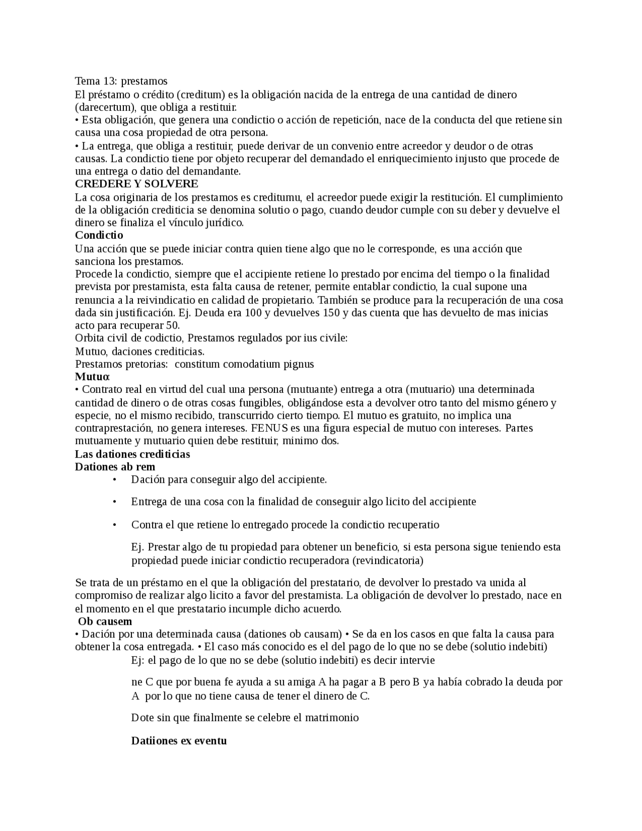 Hipoteca Concepto La hypotheca o pignus conventus es un dere - Study ...