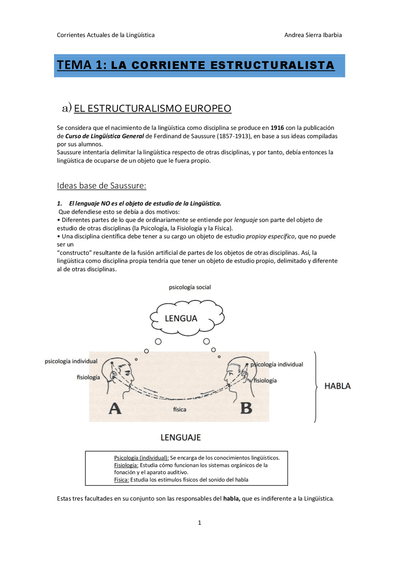 Apuntes Corrientes Actuales Lingüística - Apuntes de Filología ...