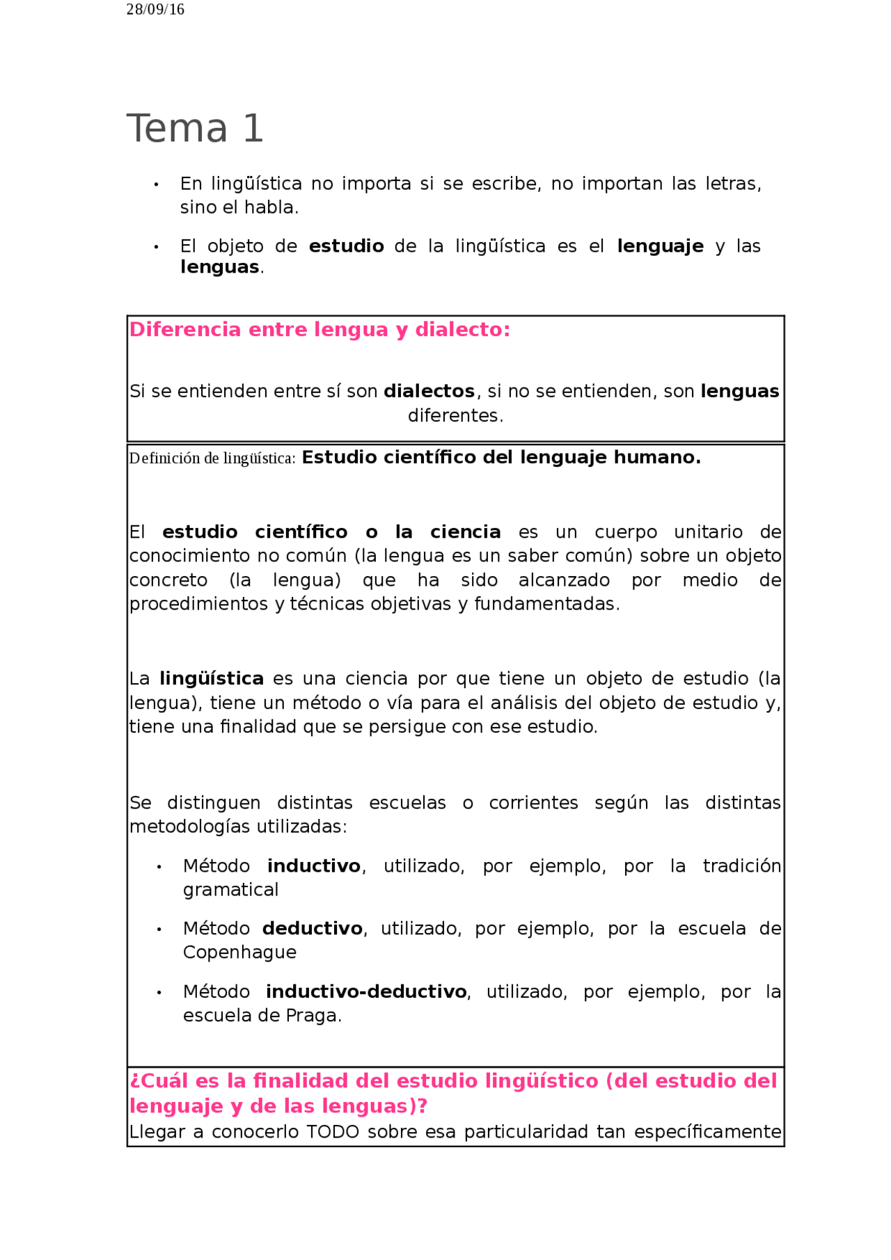 Diferencia Entre Lengua Y Dialecto Rae Diferencia entre lengua y dialecto - Apuntes de Lingüística - Docsity