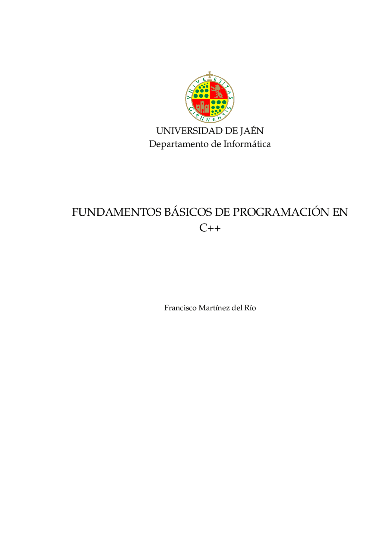 Apuntes C++ (Fundamentos de la programación) - Apuntes de Ingeniería ...