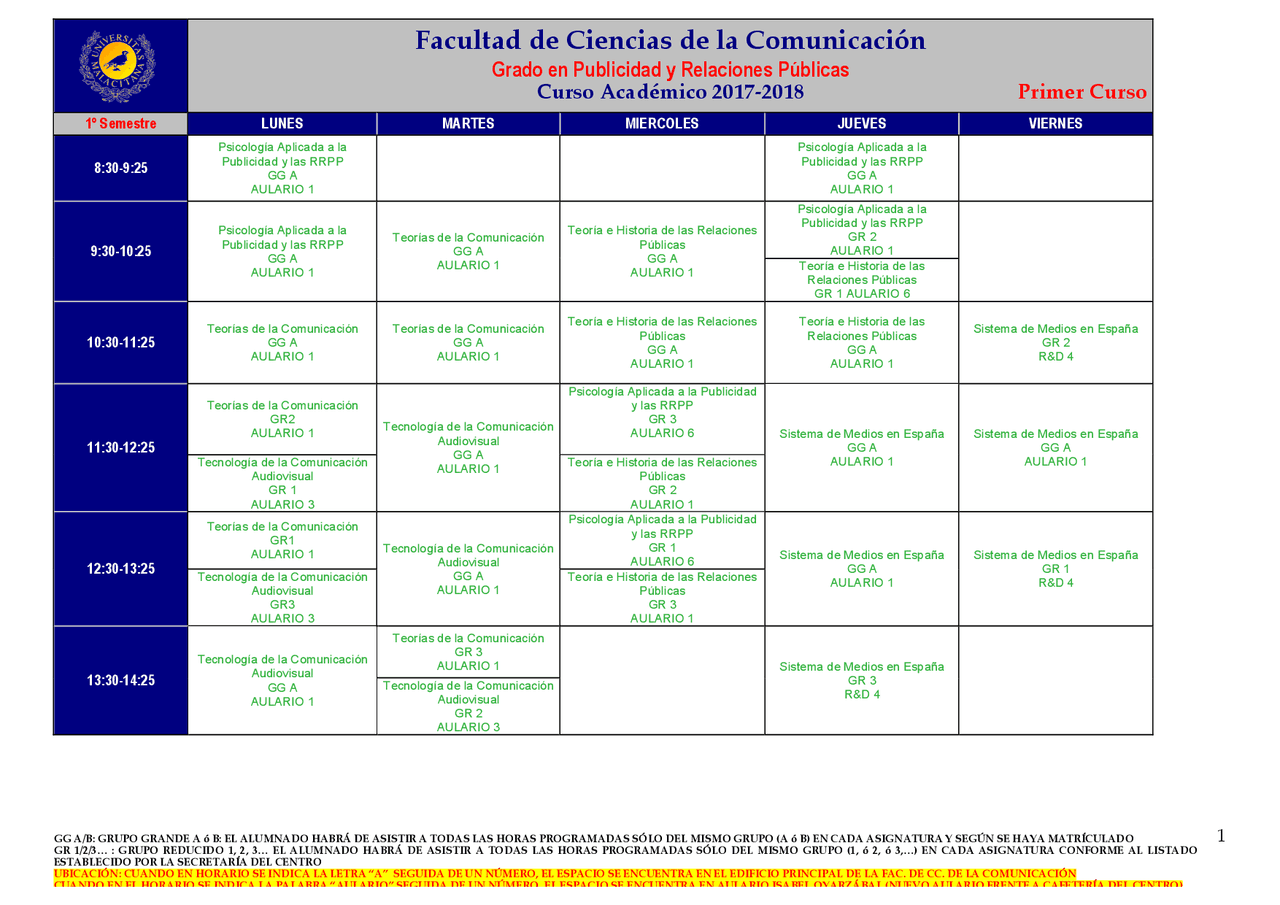 Facultad de Ciencias de la Comunicación Grado en Publicid - Apuntes de ...