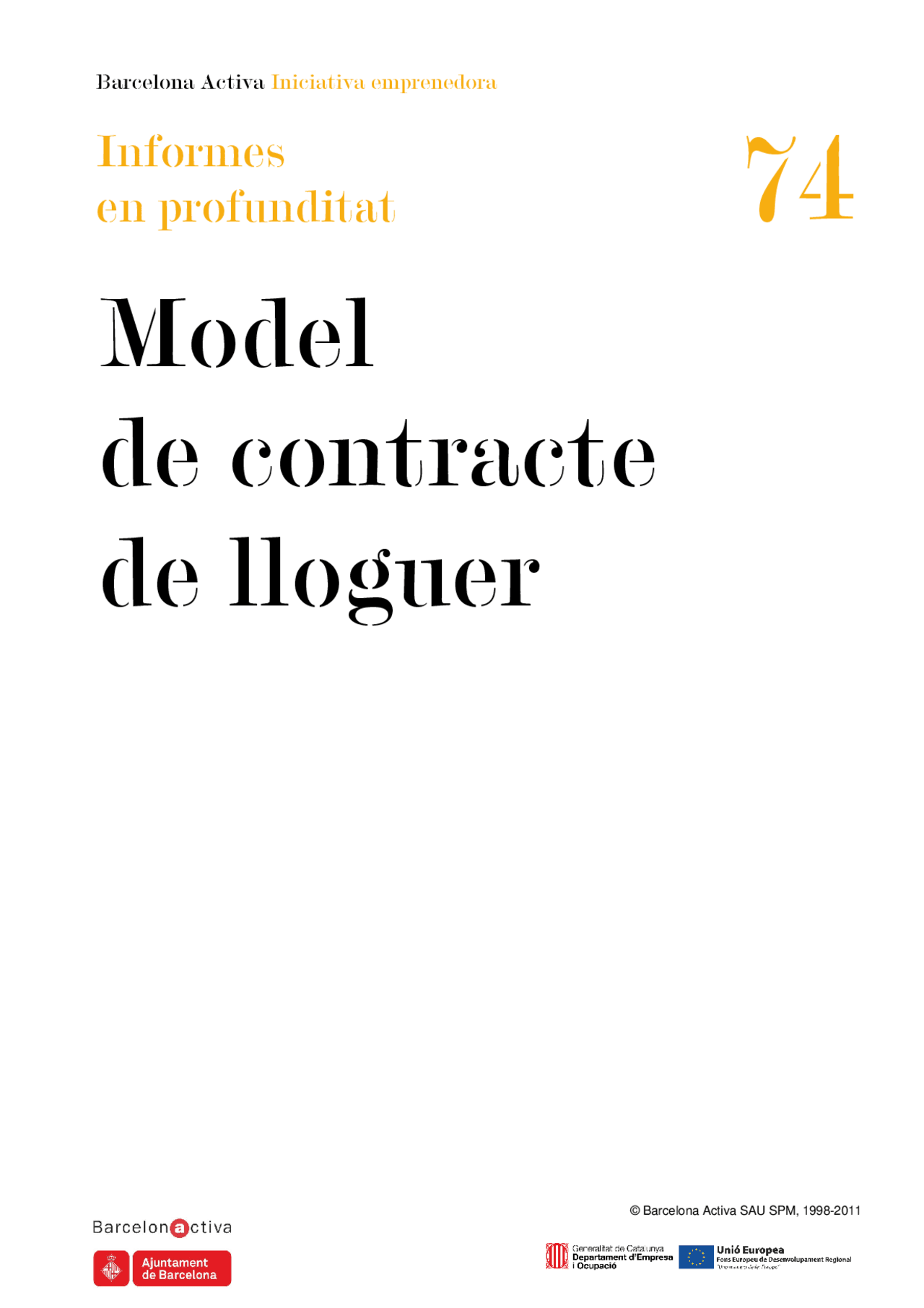 Model contracte lloguer local comercial Ejercicios de Derecho Civil Docsity