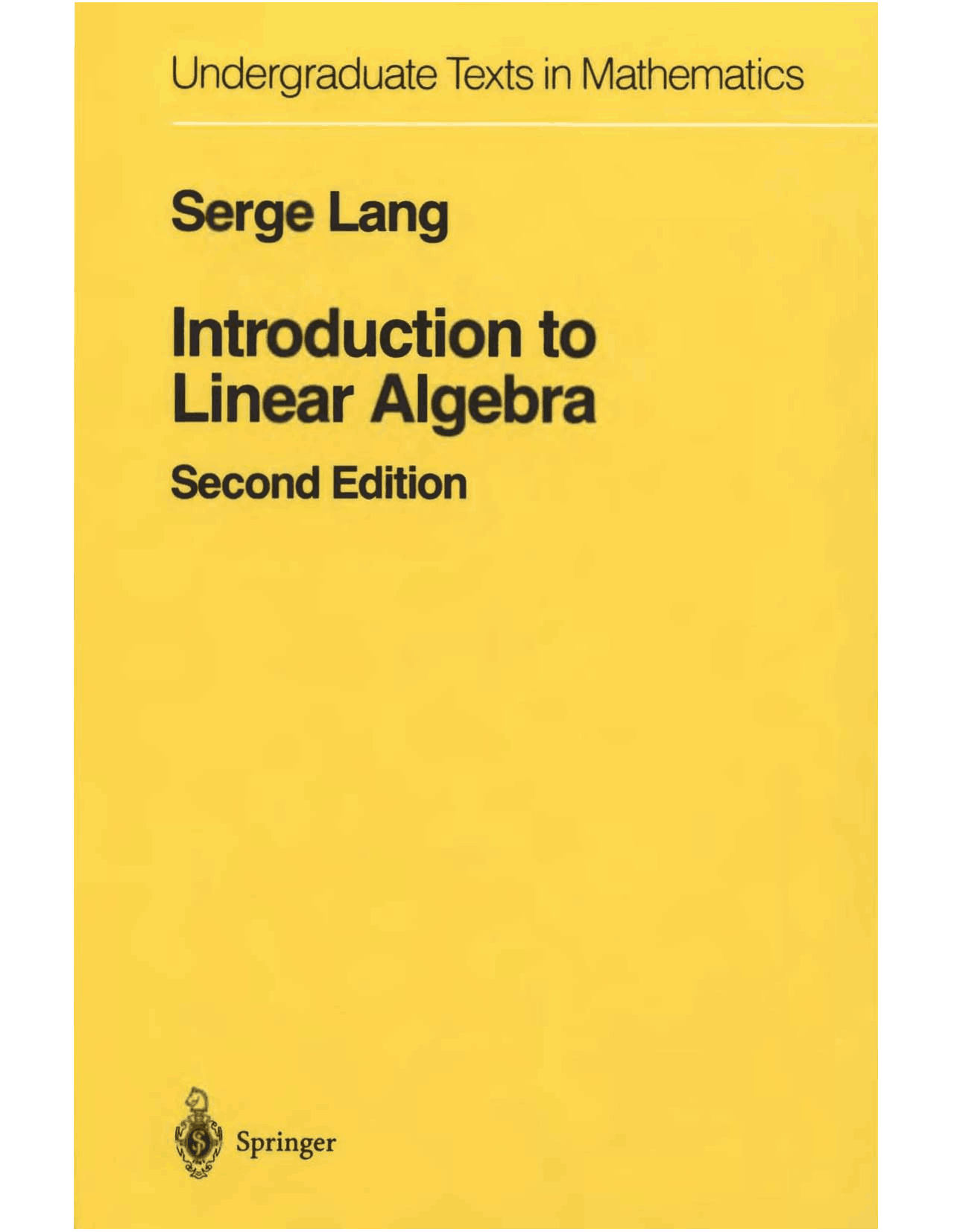 Introduction to Linear Algebra - Ejercicios de Álgebra Lineal - Docsity
