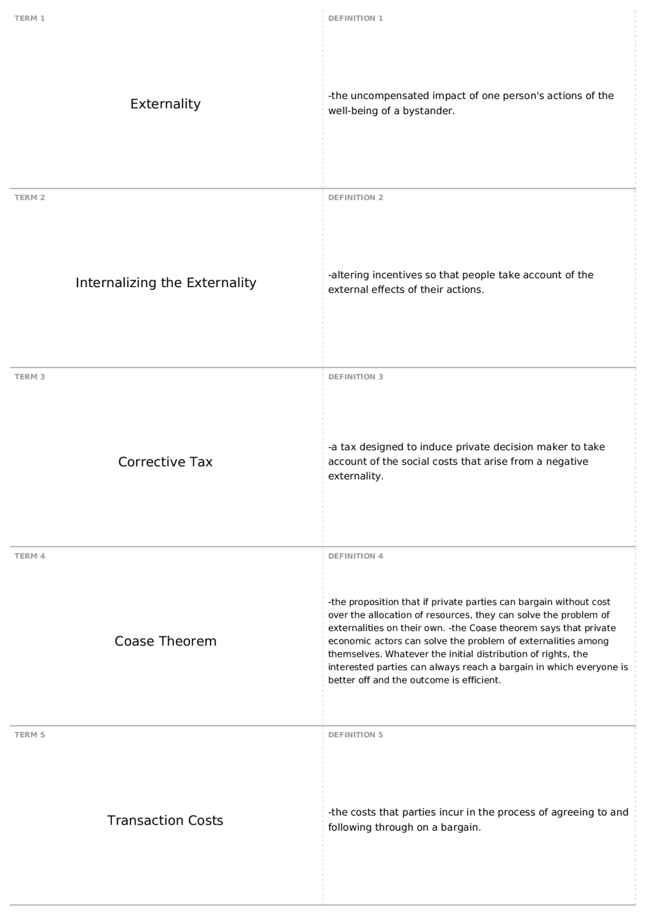 Chapter 10 | Econ 202 - Principles of Microeconomics - Docsity