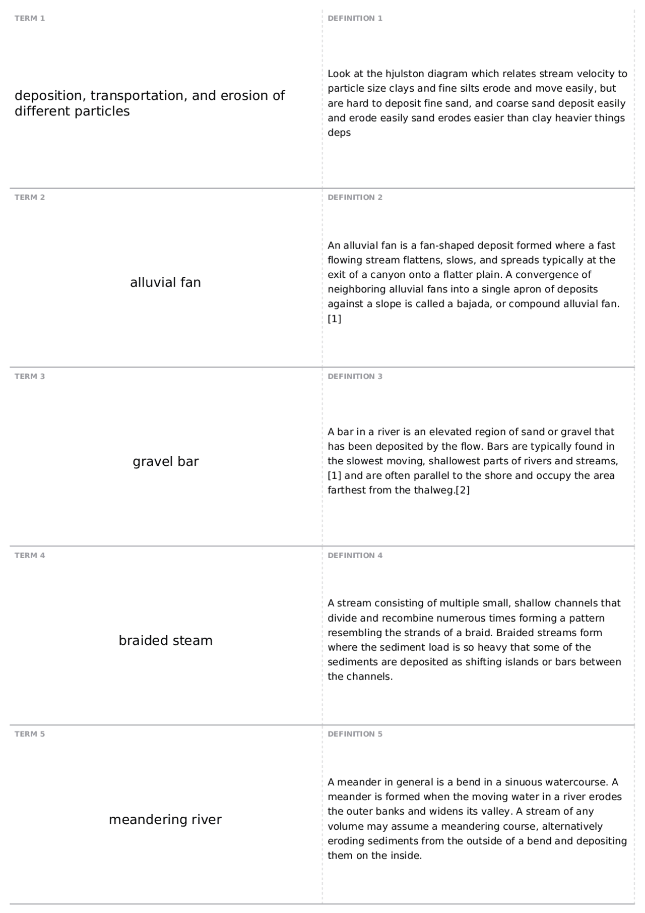 Elements of Geology Test 4 | GEOS 2104 - Elements of Geology - Docsity