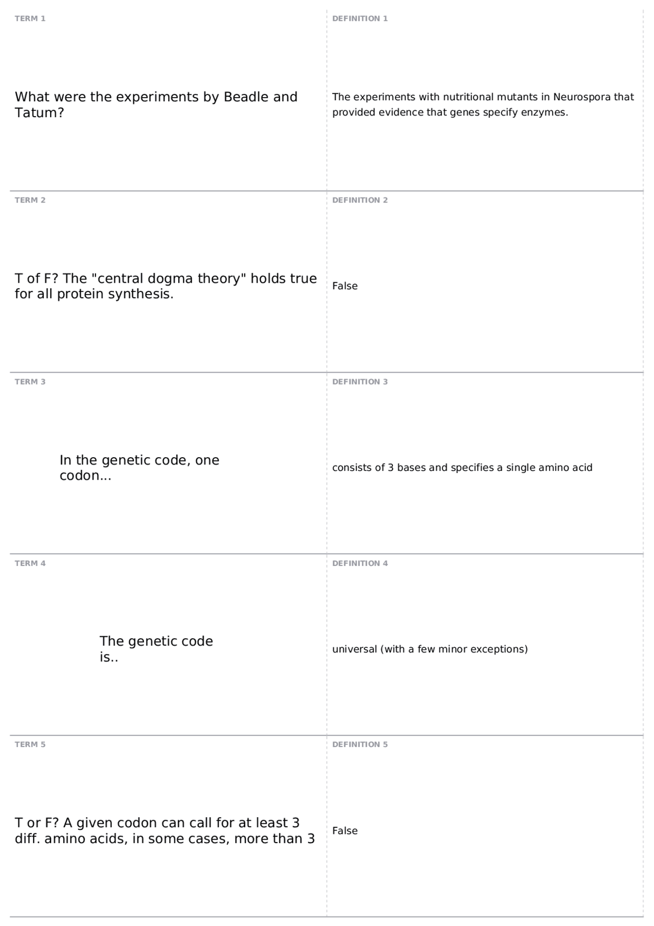 Exam/Unit 3 | BIOL 1105 - Principles of Biology | Quizzes Biology | Docsity