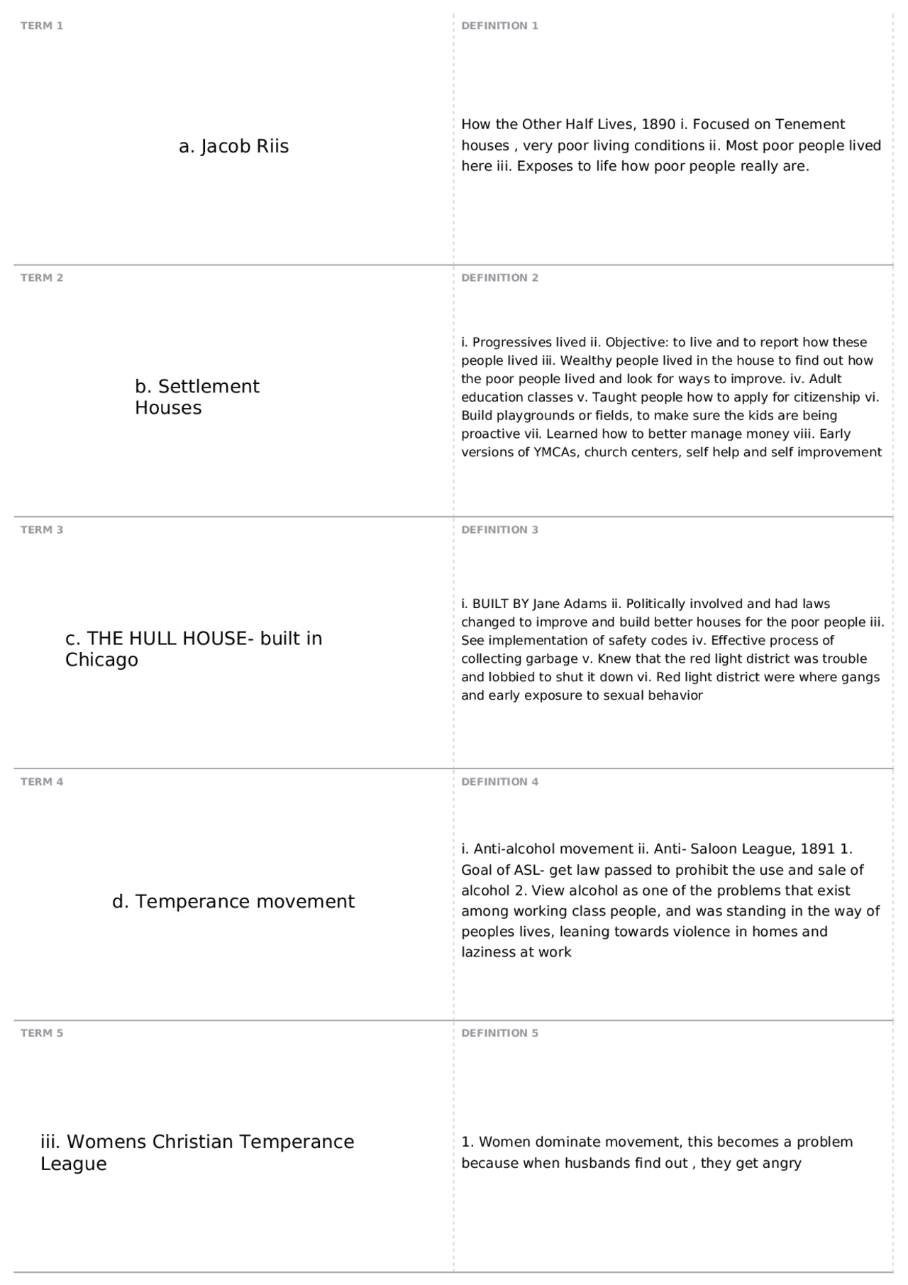 Exam 2, part 2 | HIST 106 - HISTORY OF THE U S - Docsity
