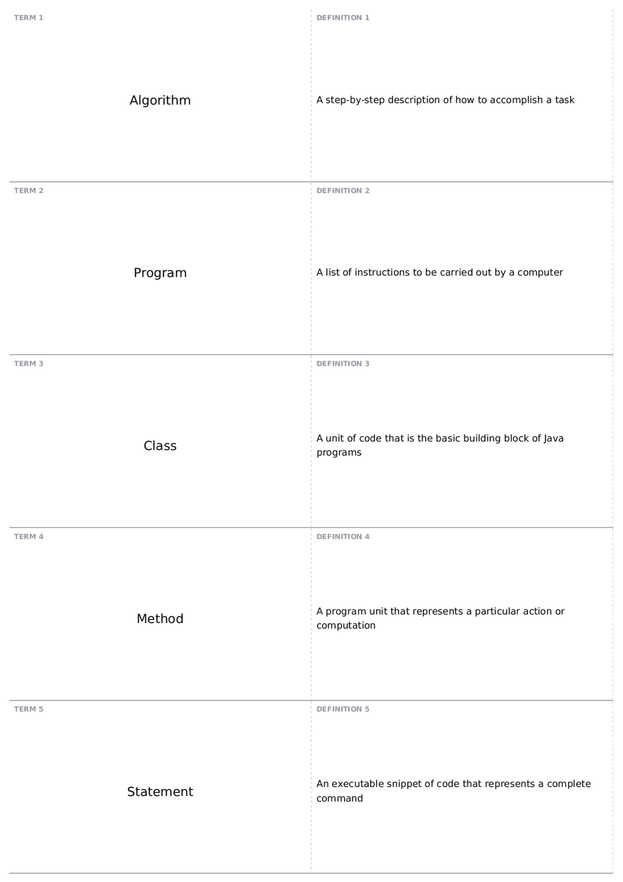 Final Exam | CSC 116 - Introduction to Computing - Java - Docsity