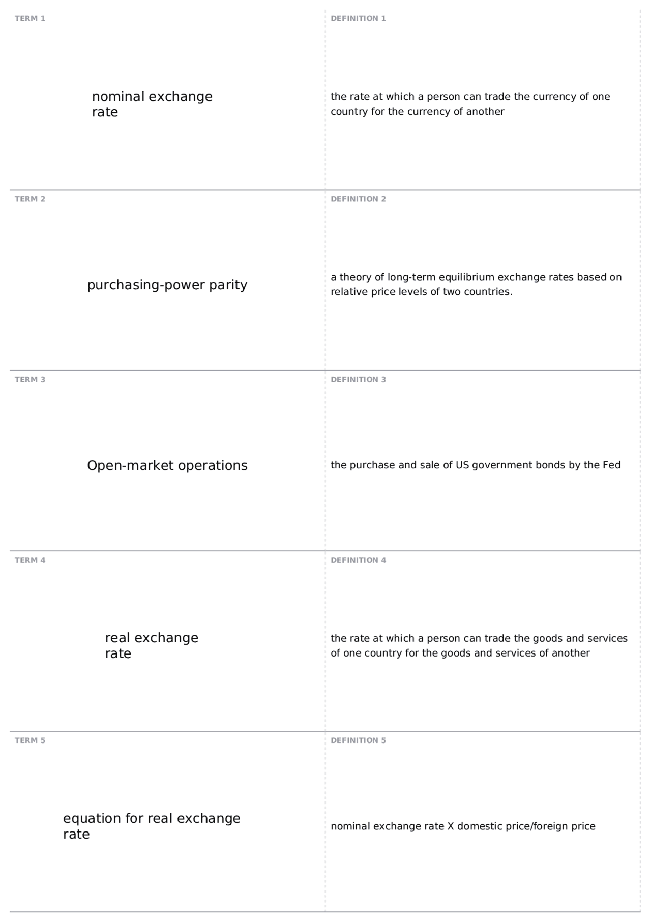 Final Exam ECON 110 Prin/Macroeconomics Quizzes Economics Docsity