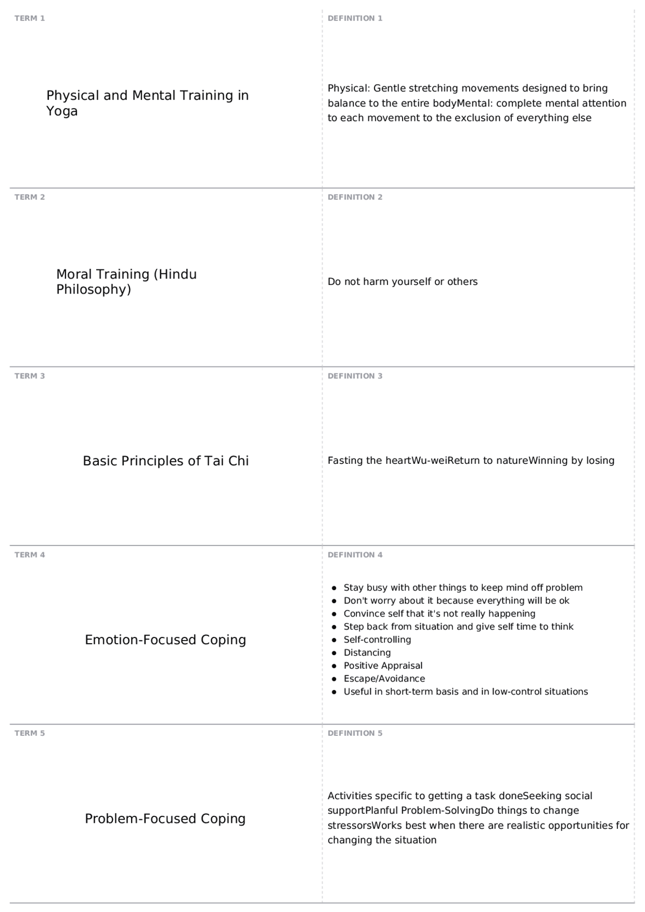 Exam 3 | PSY 215 - Stress Management - Docsity