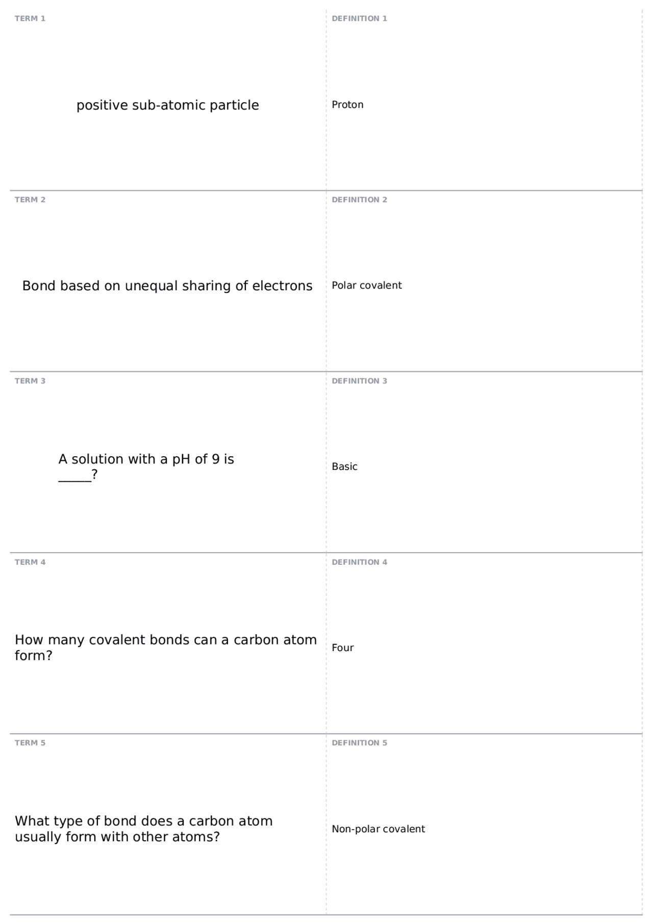 Final Exam Flashcards | BIOL 1005 - General Biology - Docsity