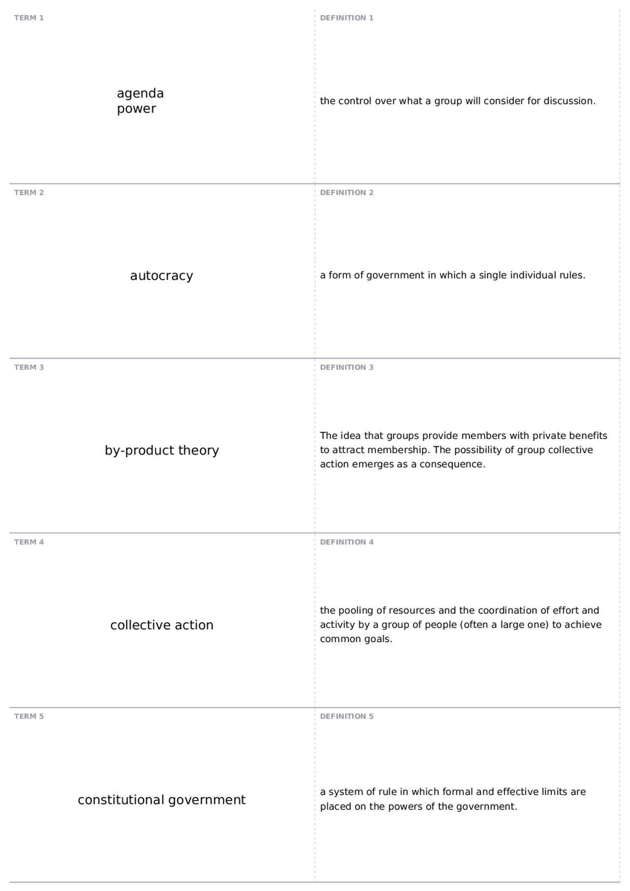 Test 1 PL SC 001 Introduction to American National Government
