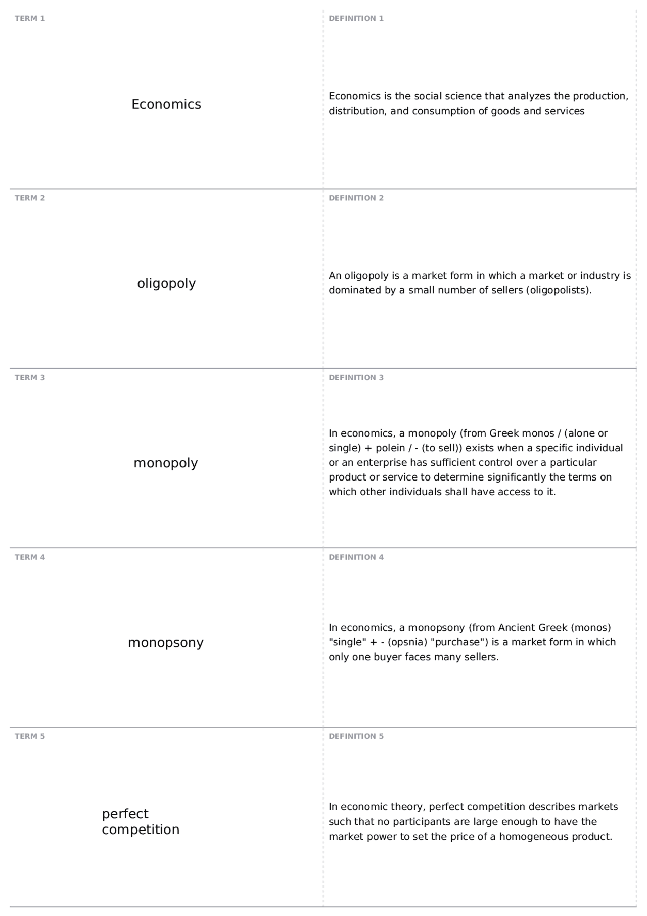 Test 1 | ECON 2020 - PRINCIPLES OF MICROECONOMICS - Docsity