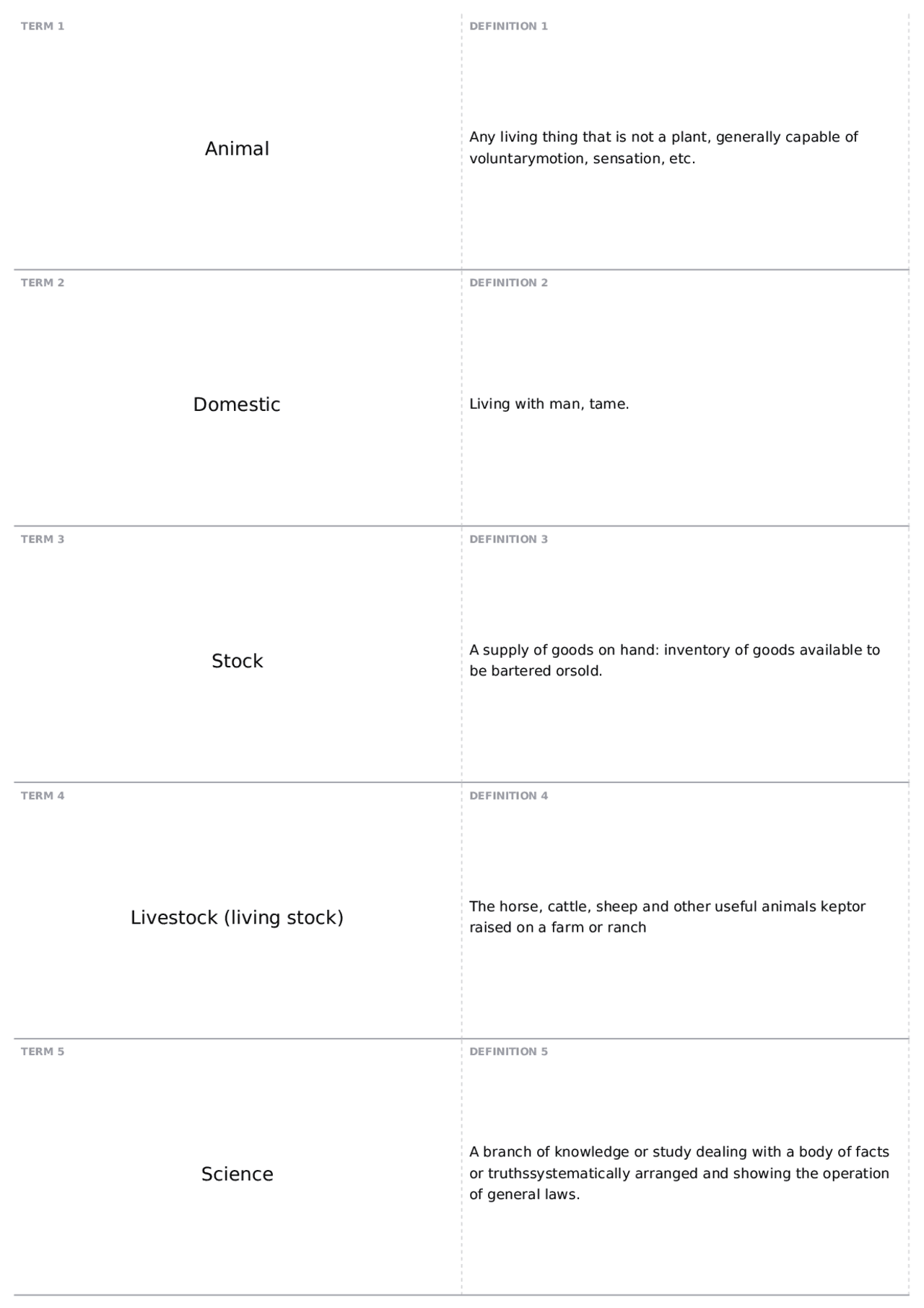 Intro to Animal Science Exam 1 | ANSC 1000 - INTRODUCTION TO ANIMAL ...