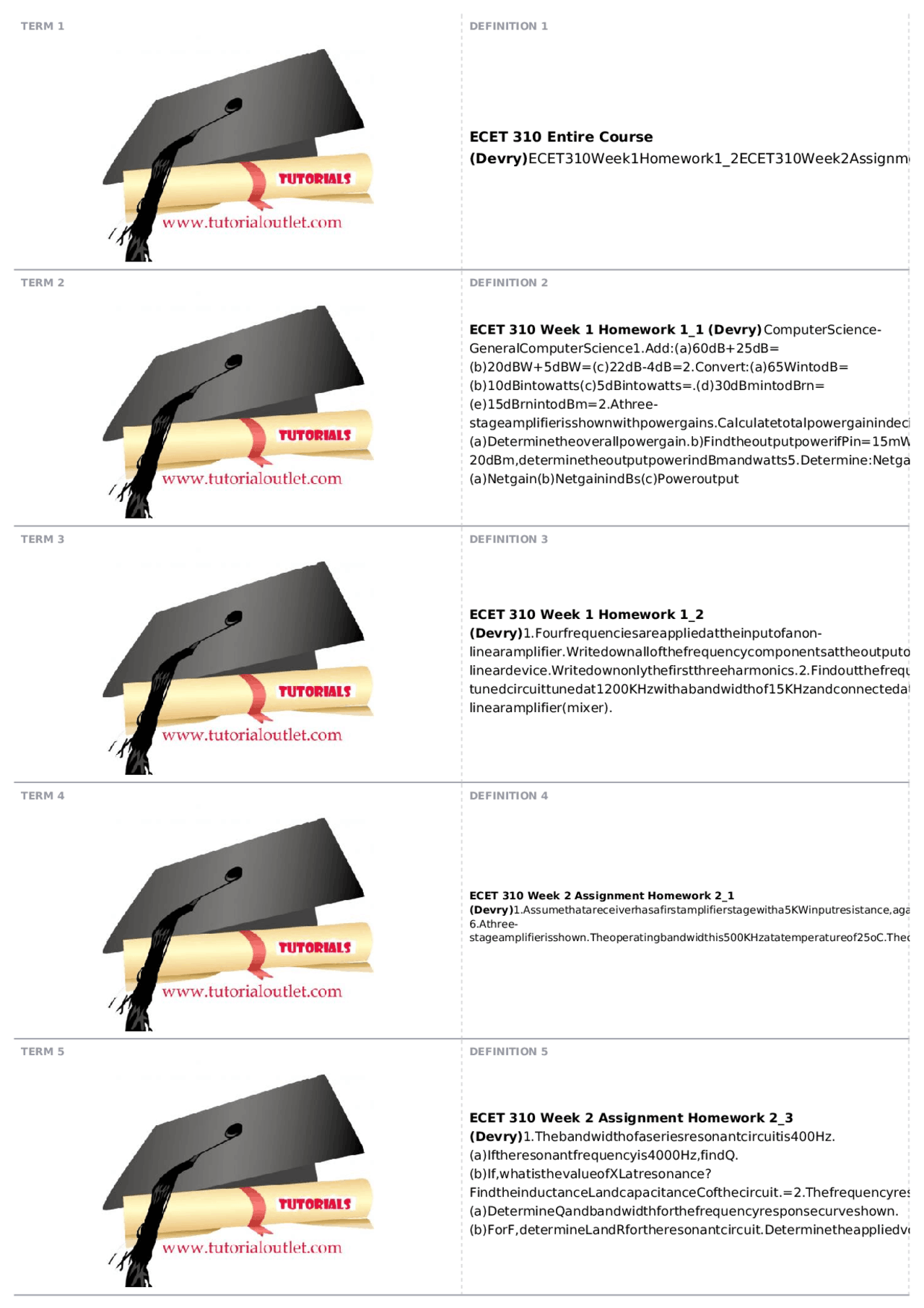 ECET 310 Devry Course Tutorial CIVCM 211S Foundations Civic and