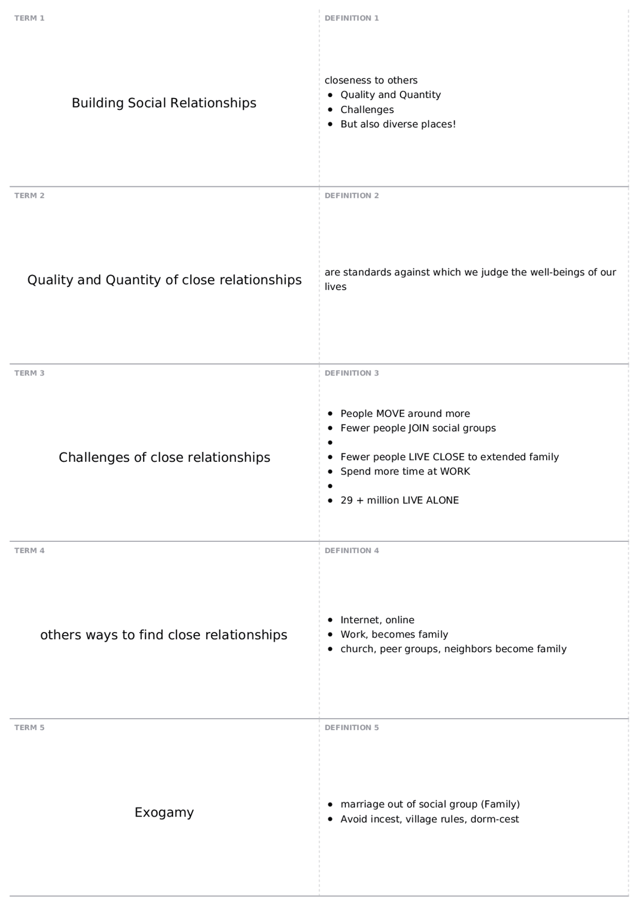 Ch 7 | SOCY 110 - Introduction to Sociology - Docsity