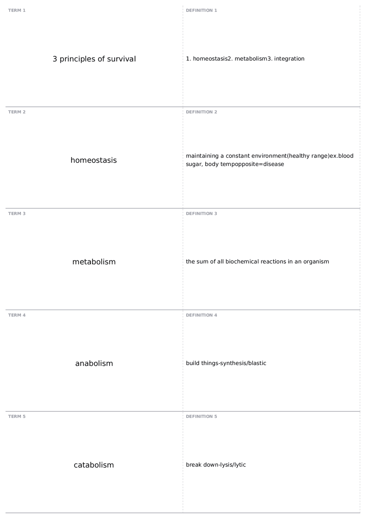 Test #1 | BIOL 101 - The World of Biology - Docsity