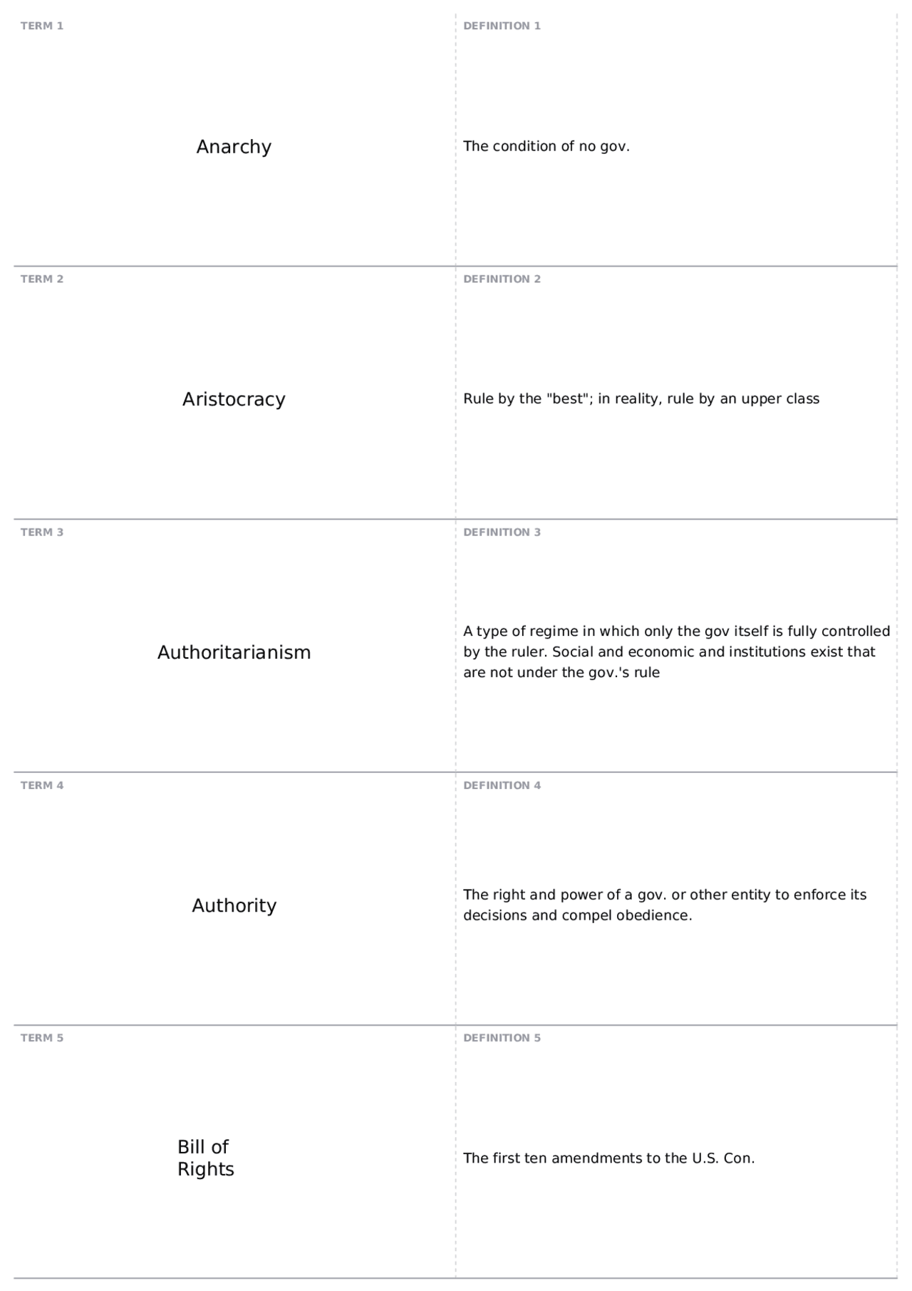 Political Science Test 1 | PSCI - American Political Science - Docsity