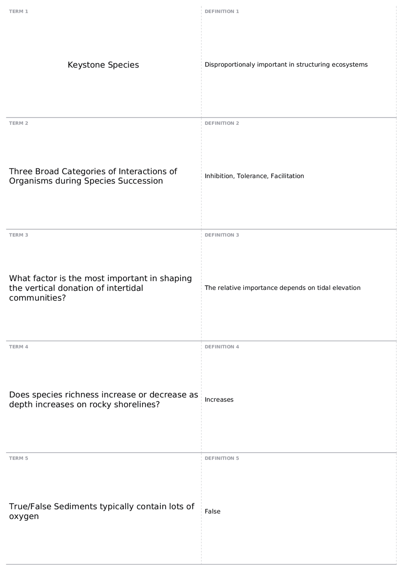 Test 3 MARS 3450 Marine Biology Docsity