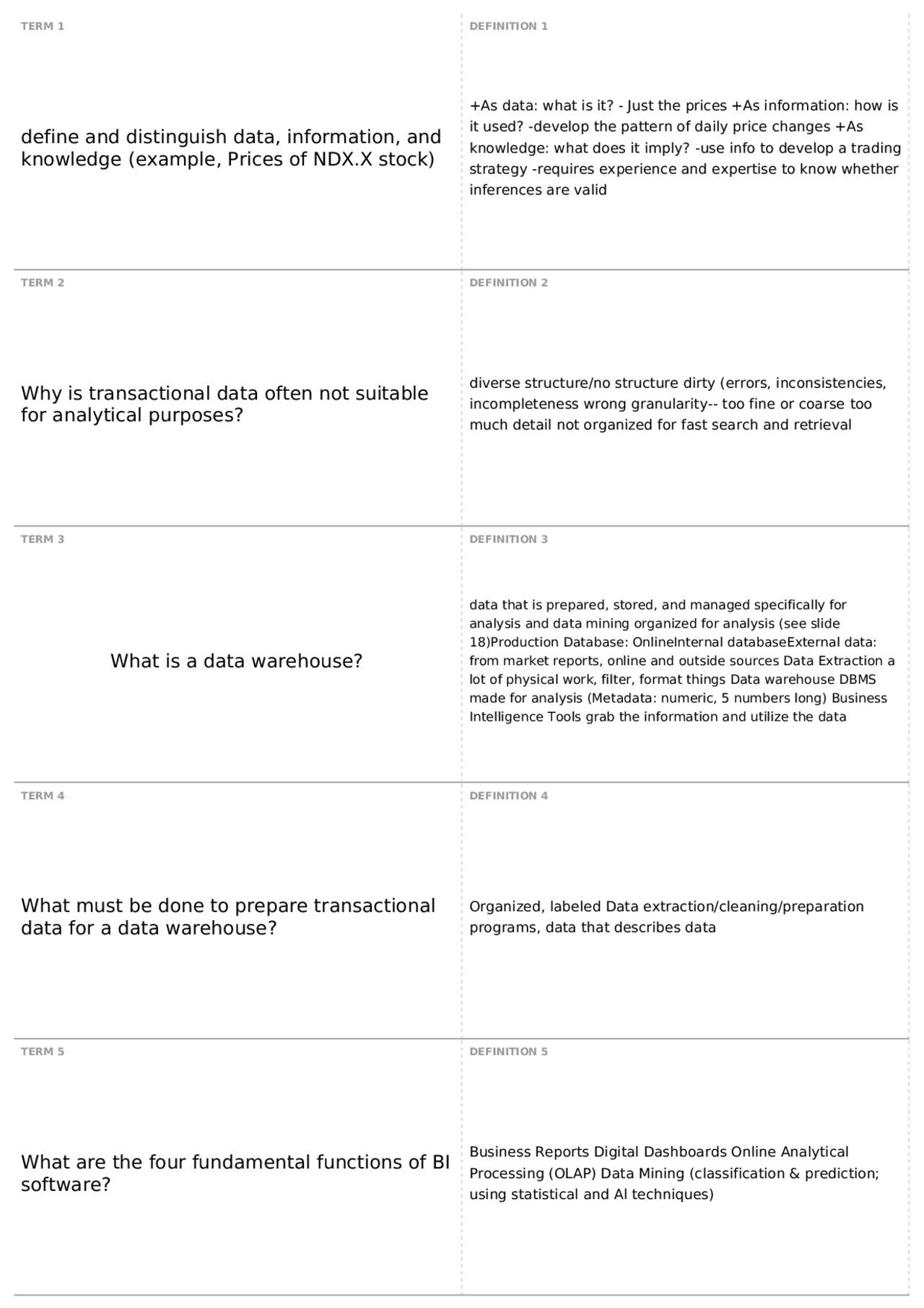 Session 7 8 BIT 300 Bus Info Systems Docsity