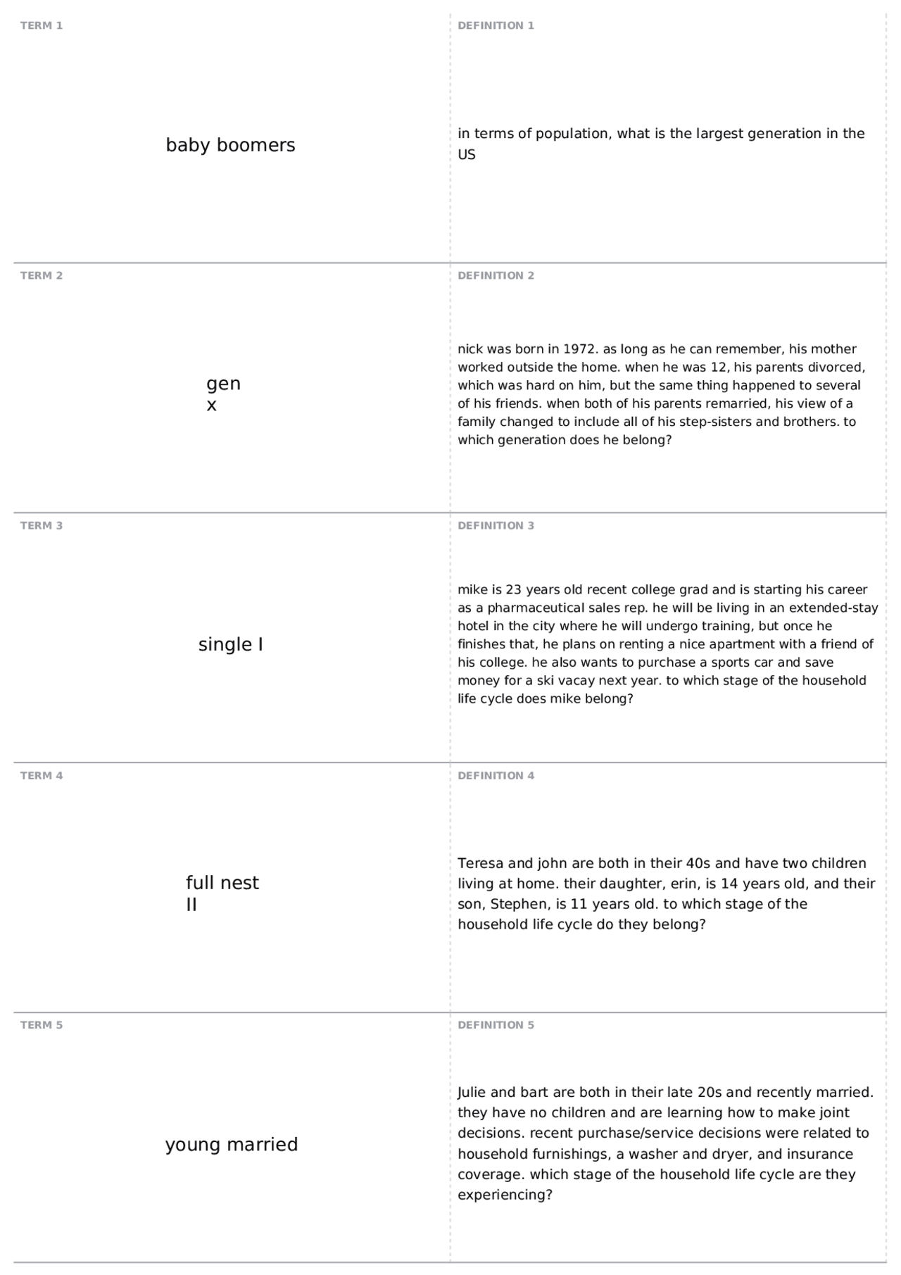 Exam 3 | MKT 4413 - Consumer Behavior - Docsity