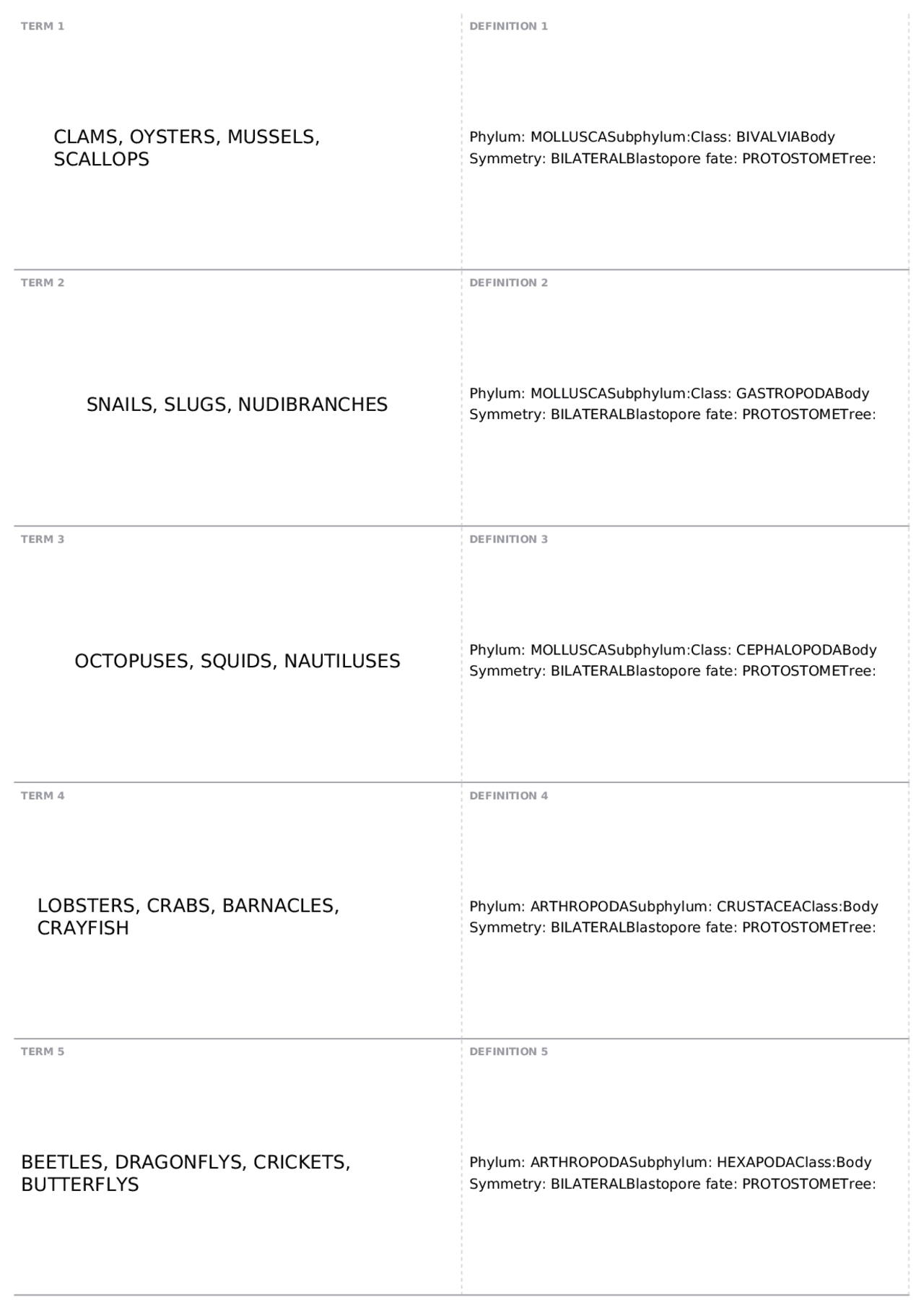 Lab practical 2 | BIOL 1108K - Principles of Biology II - Docsity
