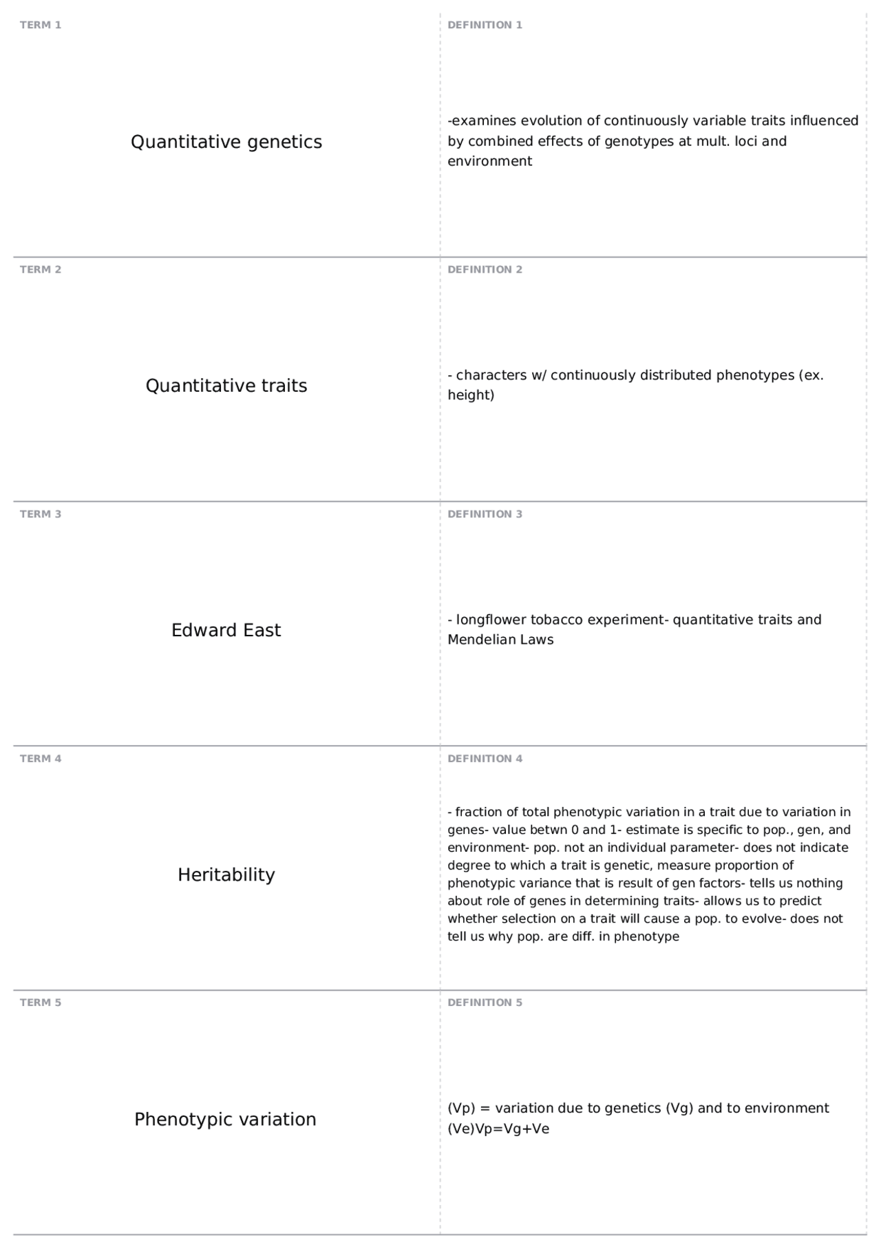 Exam 4- lecture 20 | BIOL 214 - GENES ECOLOGY EVOLUTION - Docsity