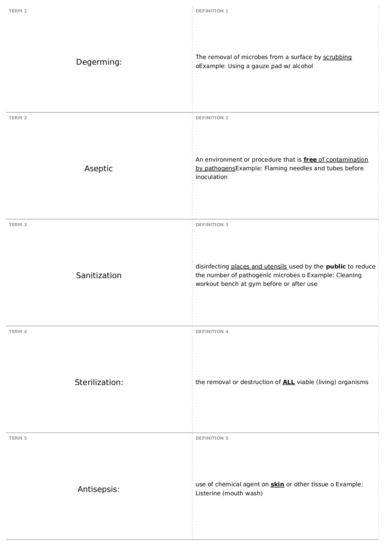 Exam 3 MCB 3020 General Microbiology Docsity