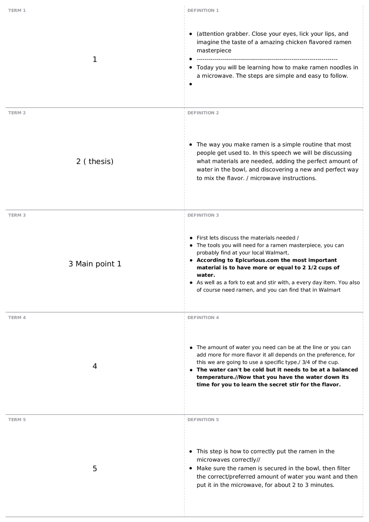 Ramen noodles ENGL Shakespeare Docsity