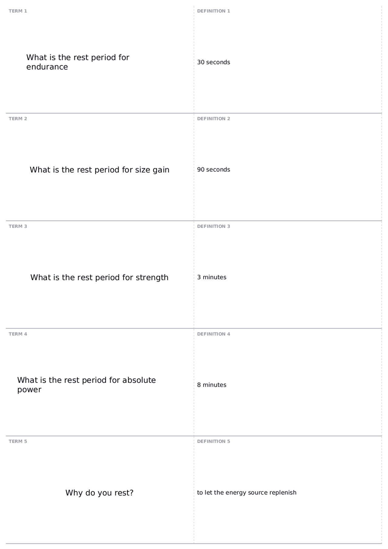 FINAL Exam KIN 1146 BEGIN WEIGHT TRAIN Docsity