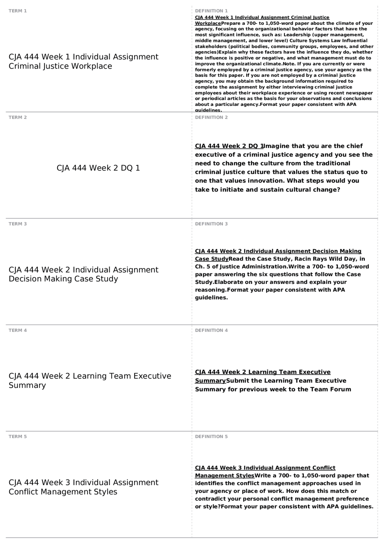 CJA 444 | EDUC - Educational Linguistics - Docsity