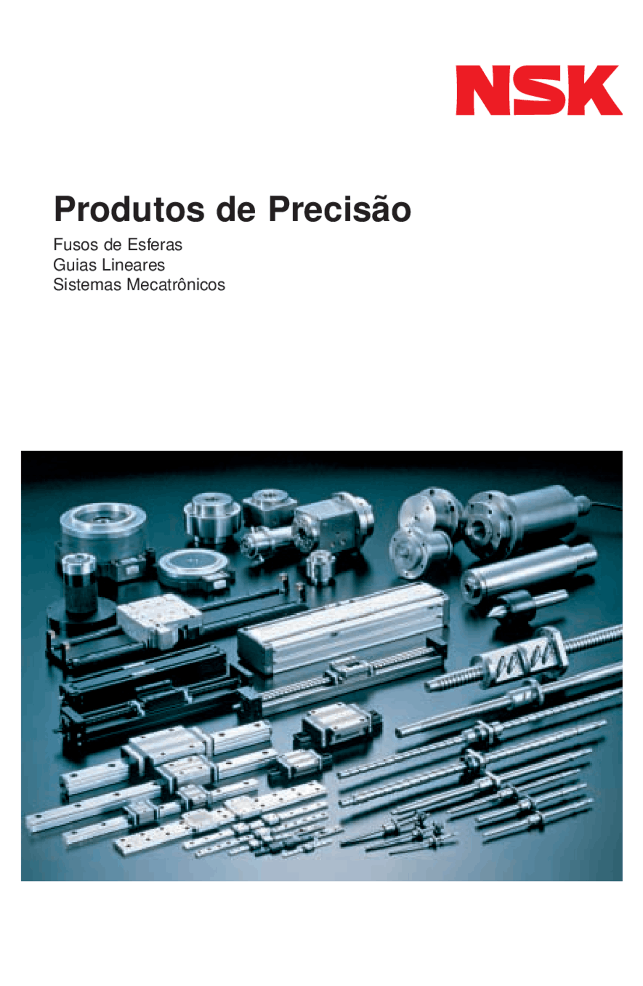 Pag cat prec7 Catálogo de Produtos de Precisão da NSK fusos de