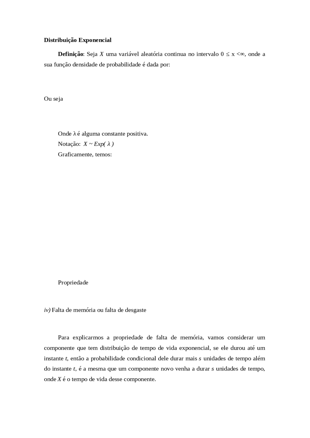 Probabilidade - DISTRIBUIÇÃO EXPONENCIAL E ALGUNS EXEMPLOS E PROBLEMAS ...
