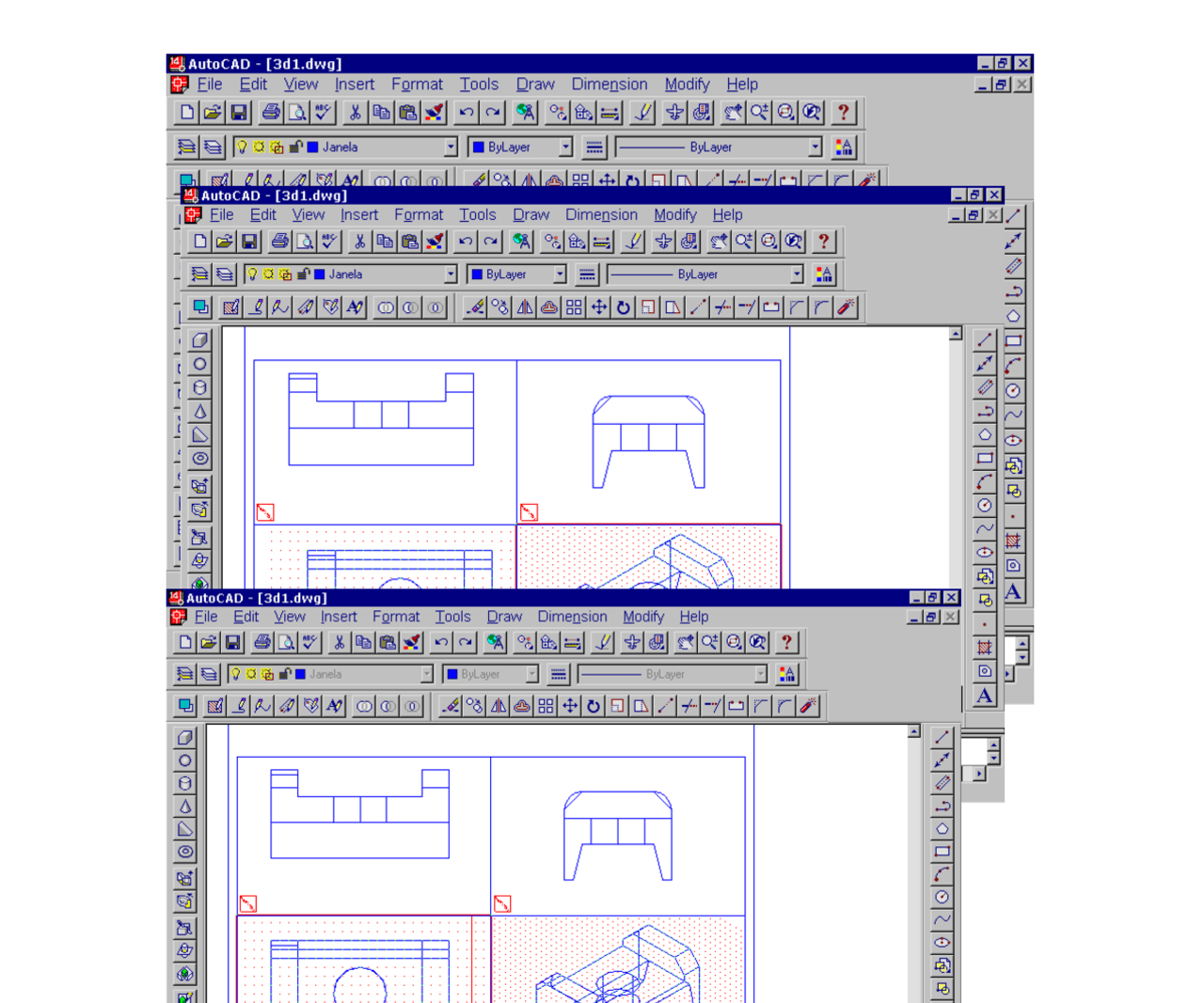 Mini curso de auto cad - tut3d31-36 - Este manual de aplicação do ...