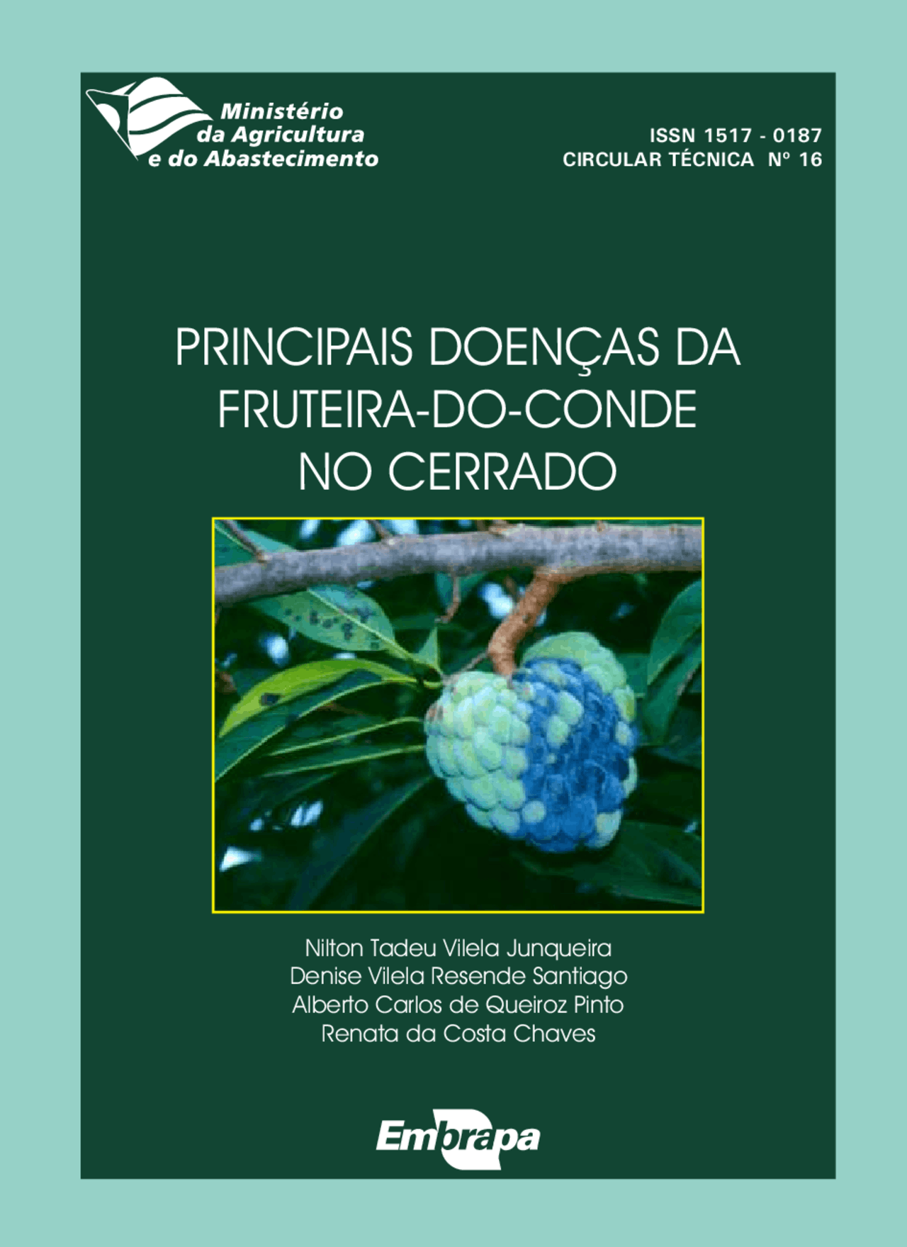 Principais doenças da fruta-do-conde (ata) no cerrado - Descrição das ...