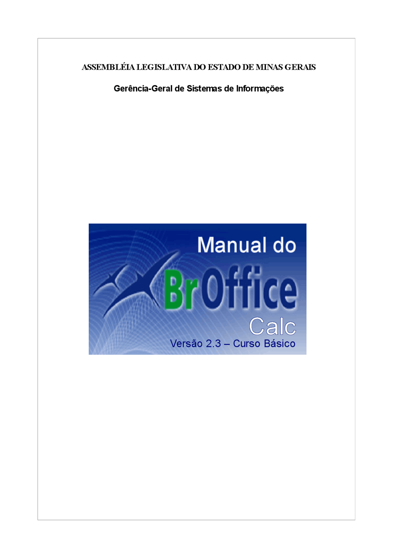 Curso Básico de BrOffice (LibreOffice) - Manual do software gratuito ...