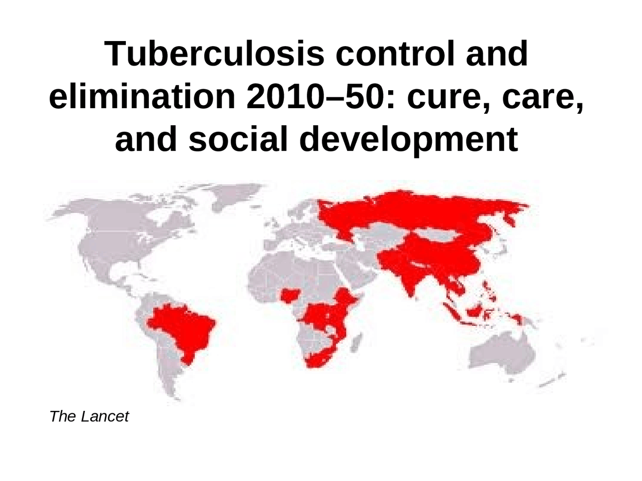 The Stop TB Strategy - he Stop TB Strategy | Docsity