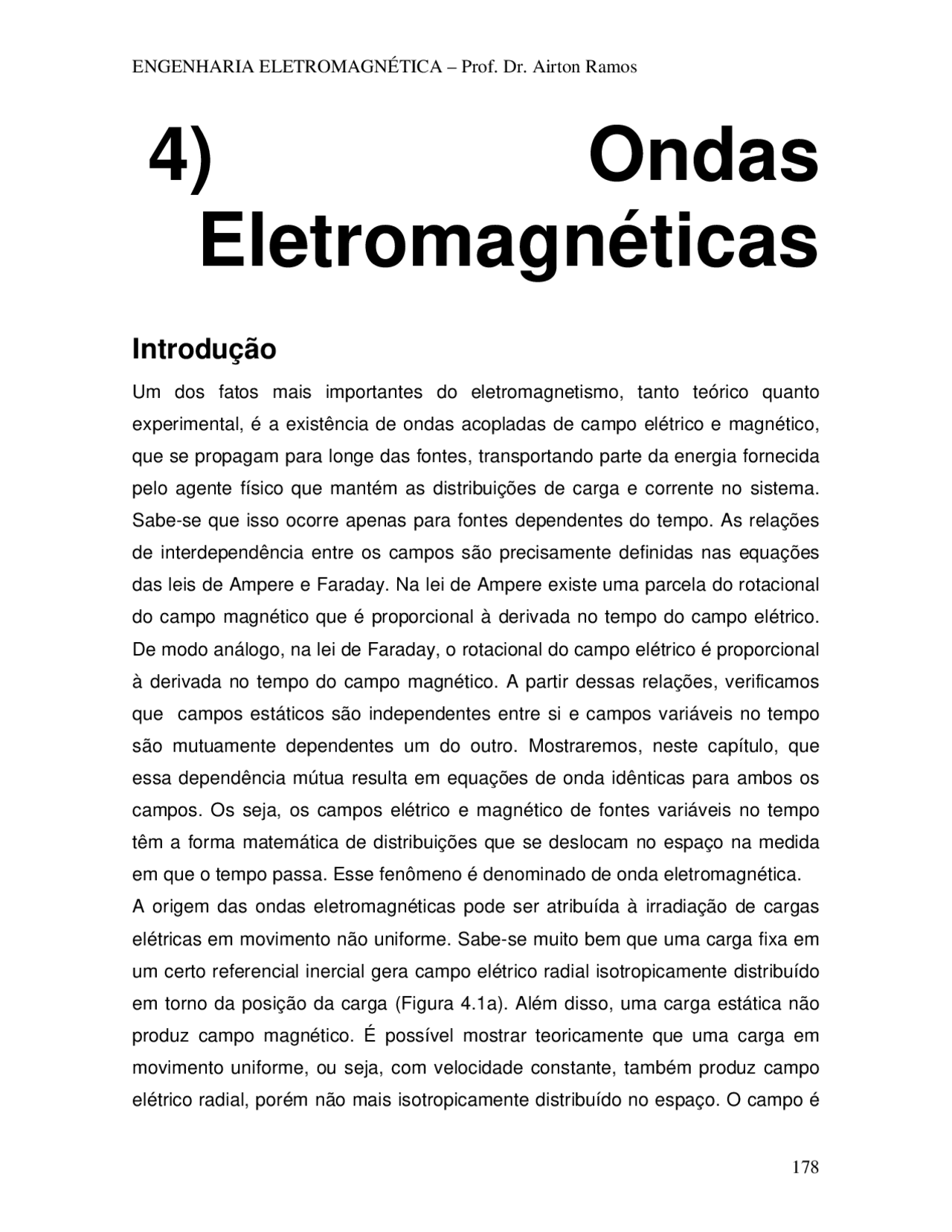 Ondas eletromagneticas 1 - ondas eletromagneticas - Docsity
