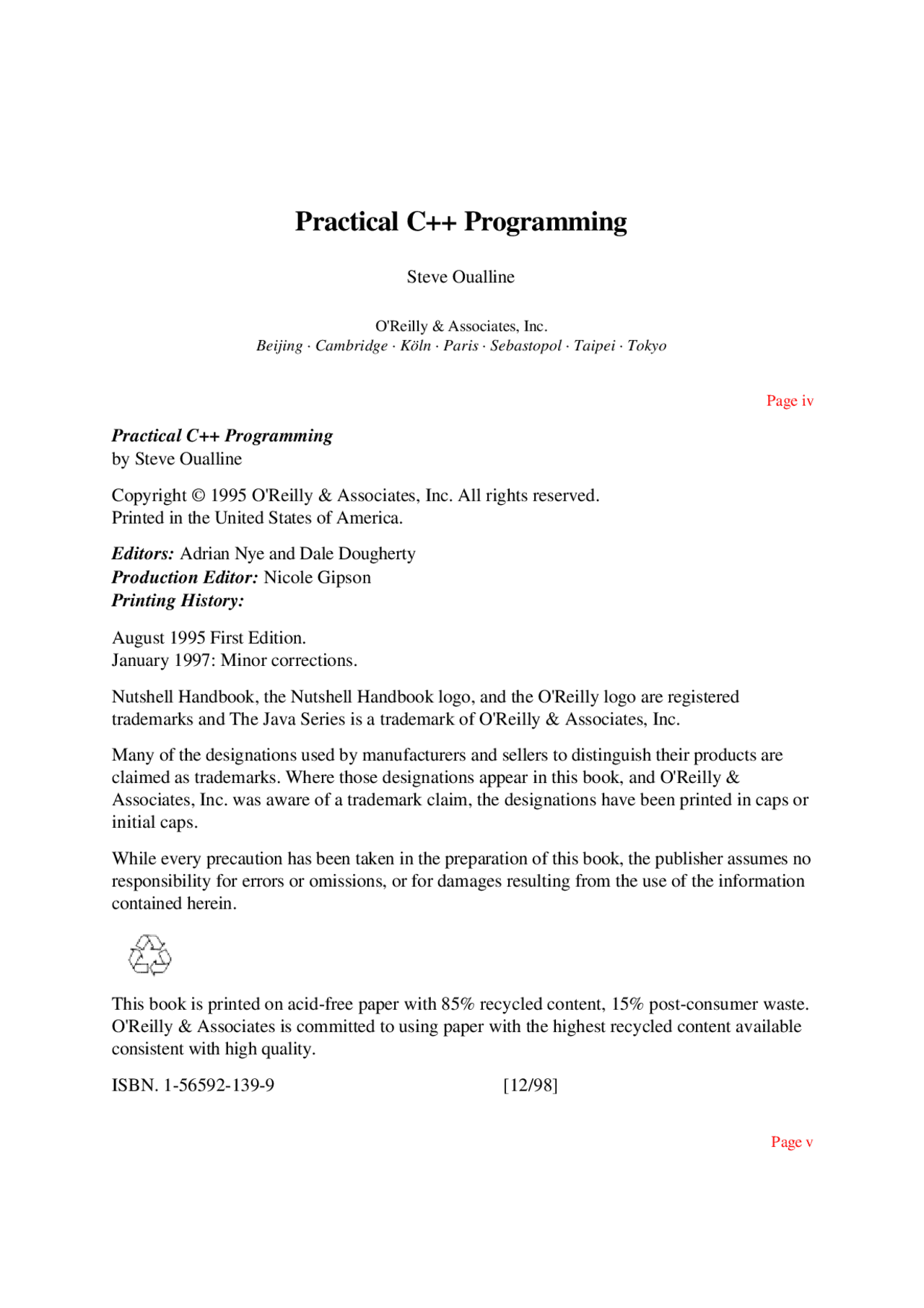 Practical - c-programming - Livro de programação da O'Reilly Media ...