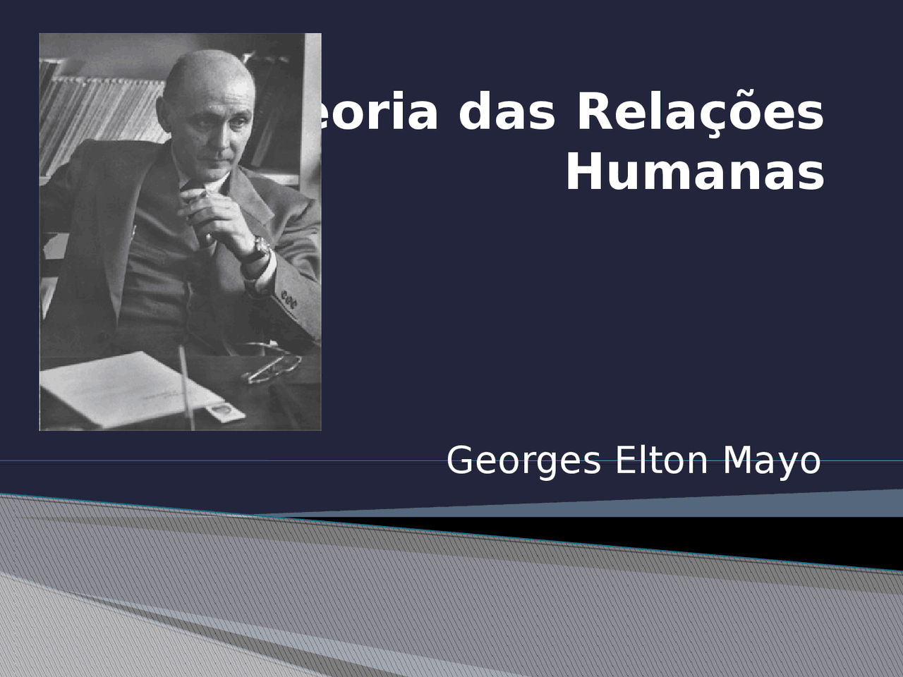 Teoria das relações humanas ADMTEORIA Docsity