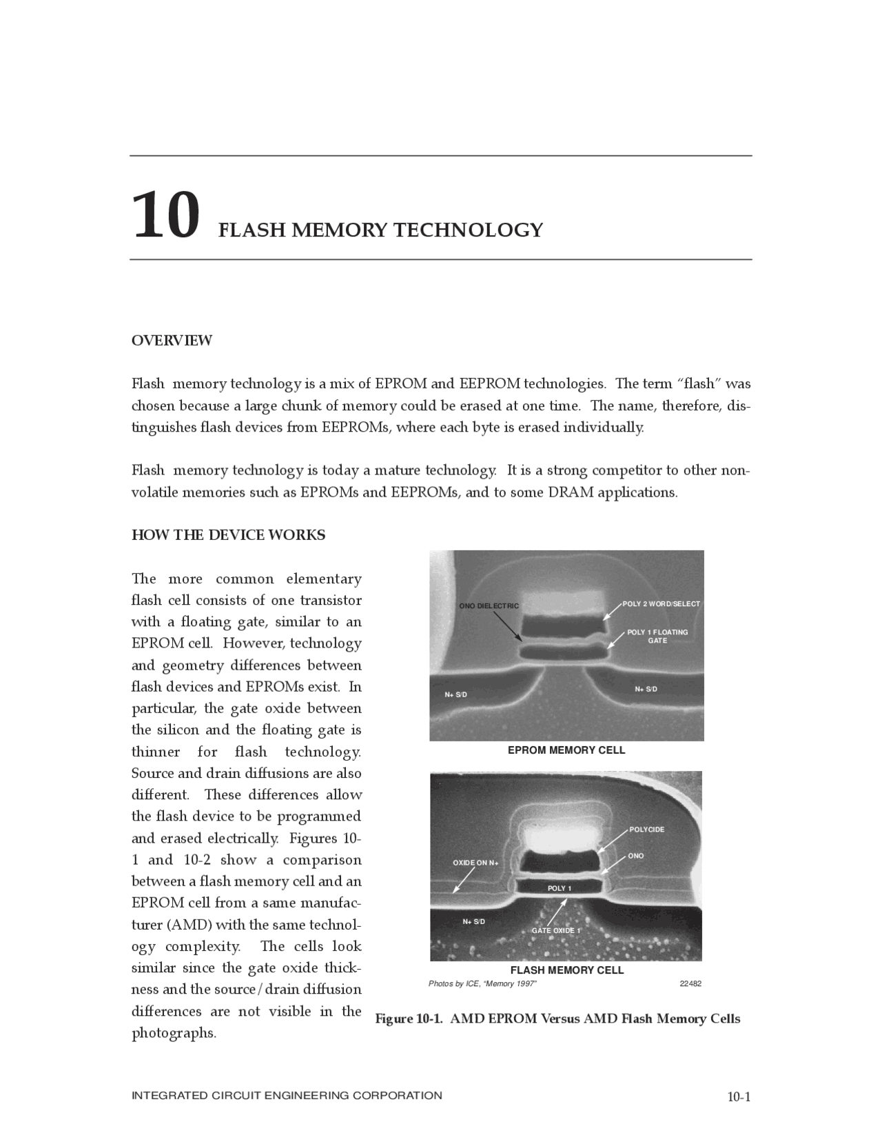 Memory 1997 - sec10 - Complete Coverage of DRAM, SRAM, EPROM, and Flash ...