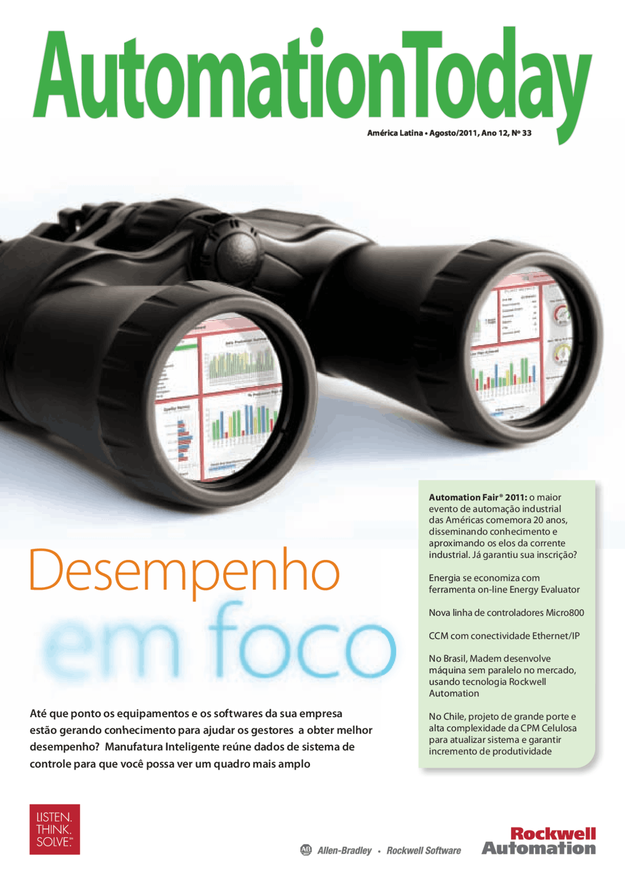 Automation Today No. 33 PT - Revista Automation Today ed. 33 - Docsity