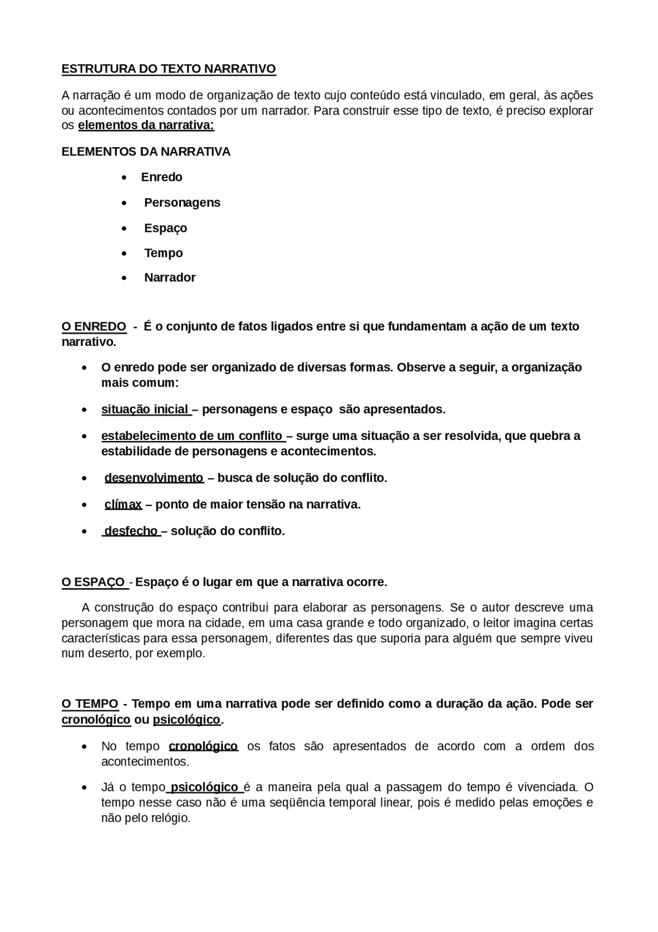 Organização Estrutural Dos Textos. - FDPLEARN