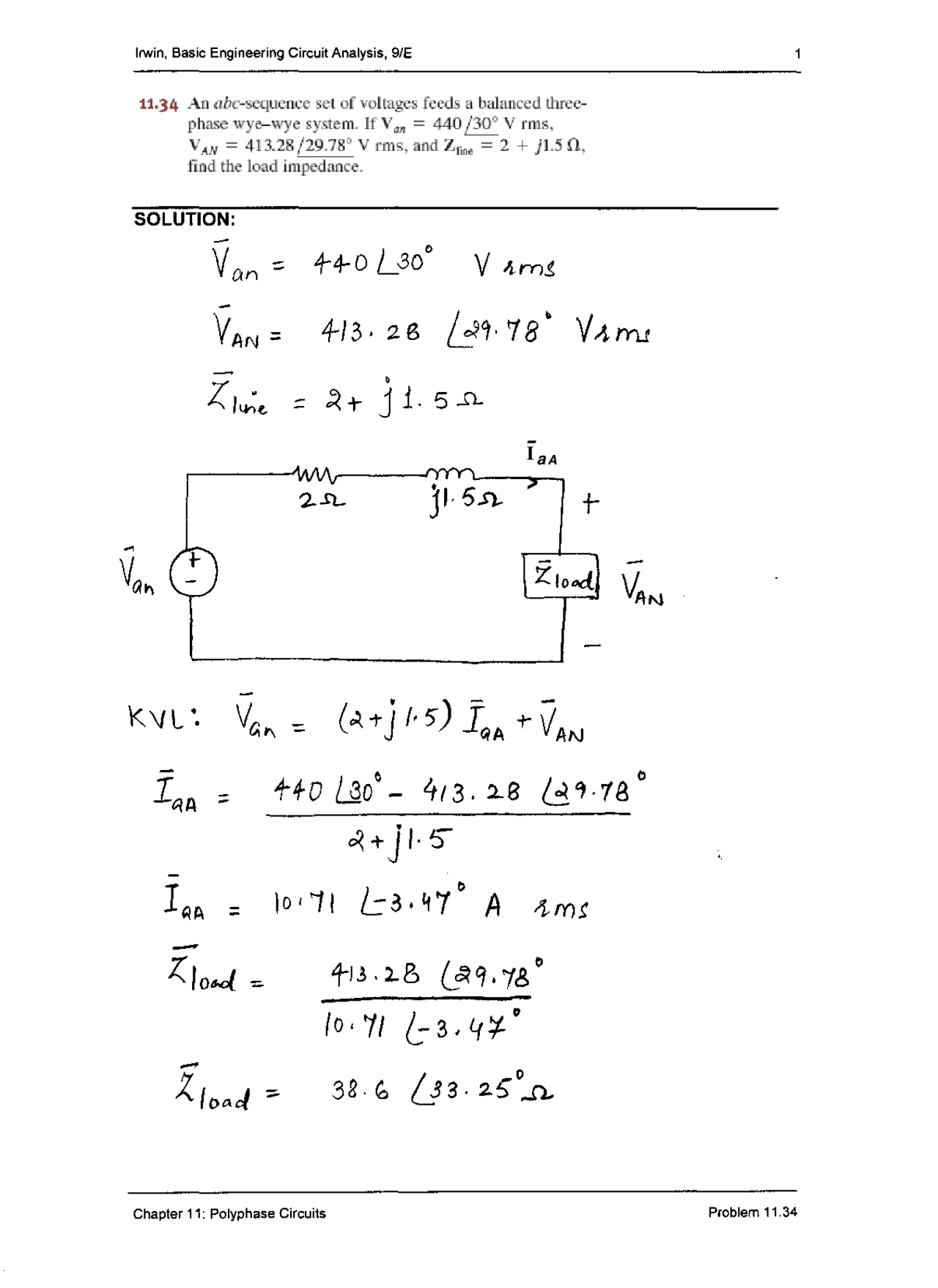 Solução do Livro Basic Eng...ering Circuit Analysis 9th - irwin 9e 11 ...