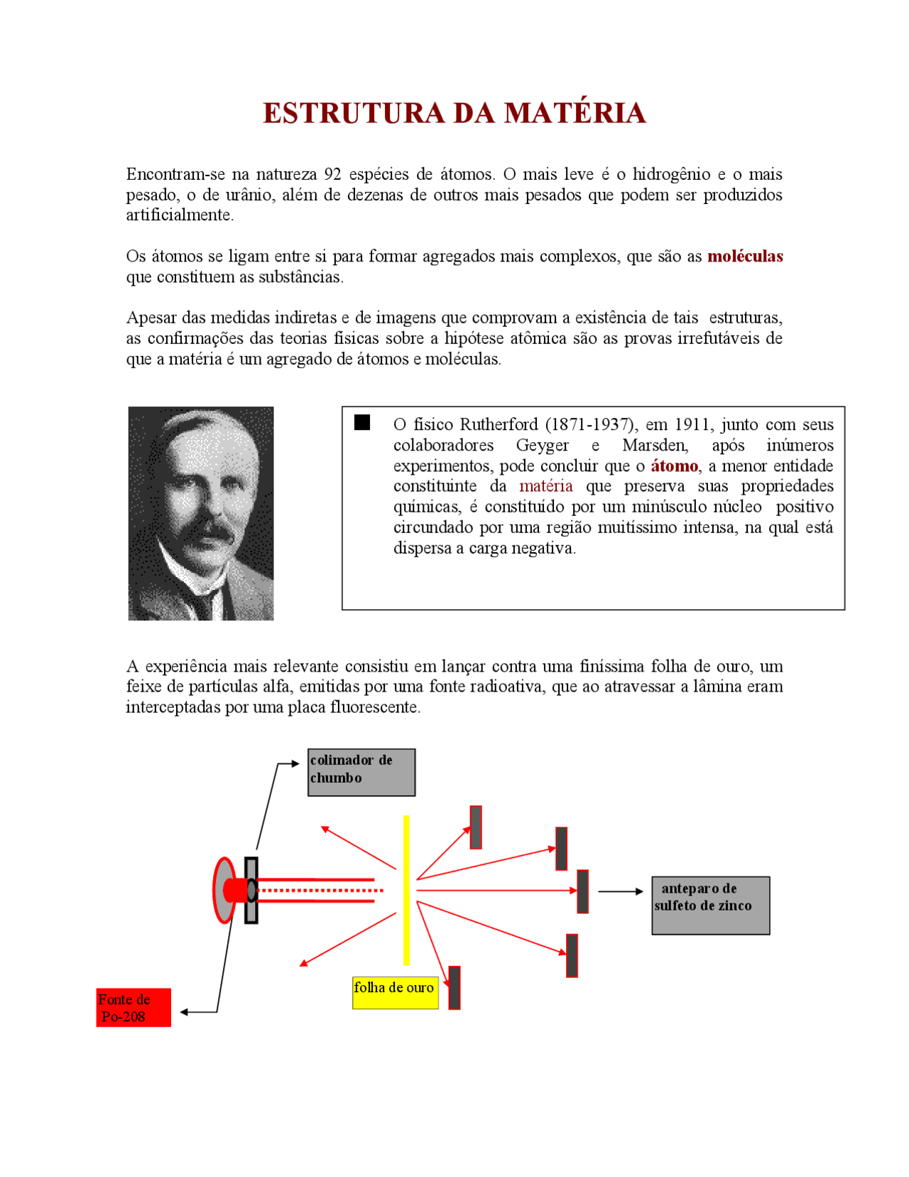 Estrutura da Materia 2 - arquivo em pdf - Docsity