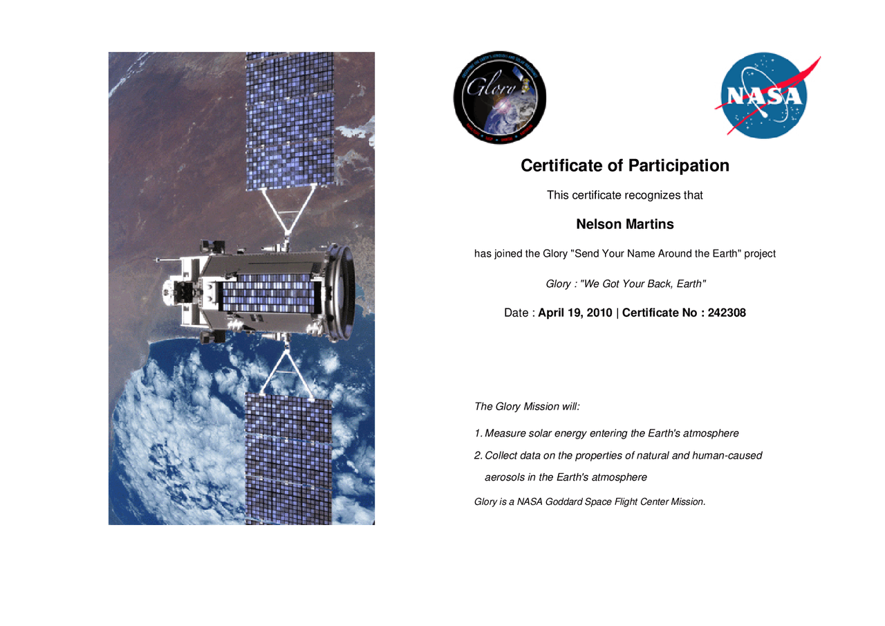 Certificado Hora Complementarnasa Certificado Hora Complementarnasa