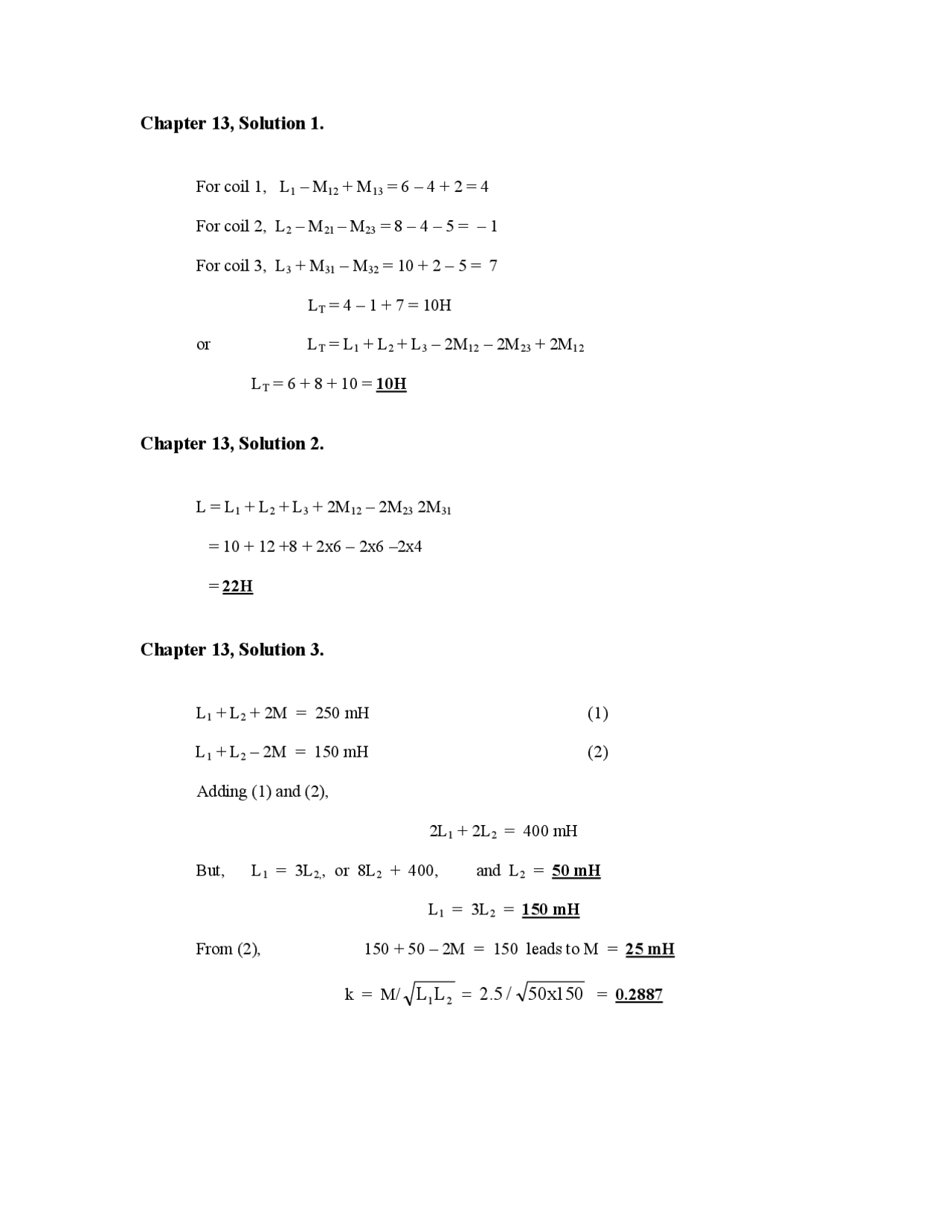 Solution Circuits 2 Sadiku - solnchap13 - resolução dos exercicios ...
